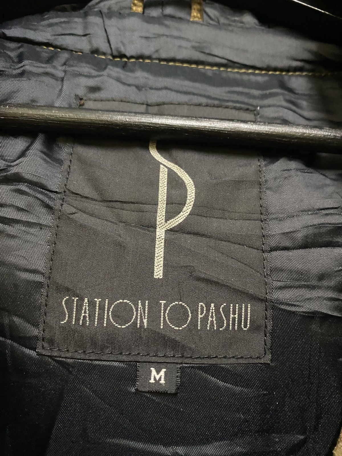 Leather VINTAGE STATION NO PASHU SOUTHWESTERN STYLE LEATHER JACKET Size US M / EU 48-50 / 2 - 6 Thumbnail