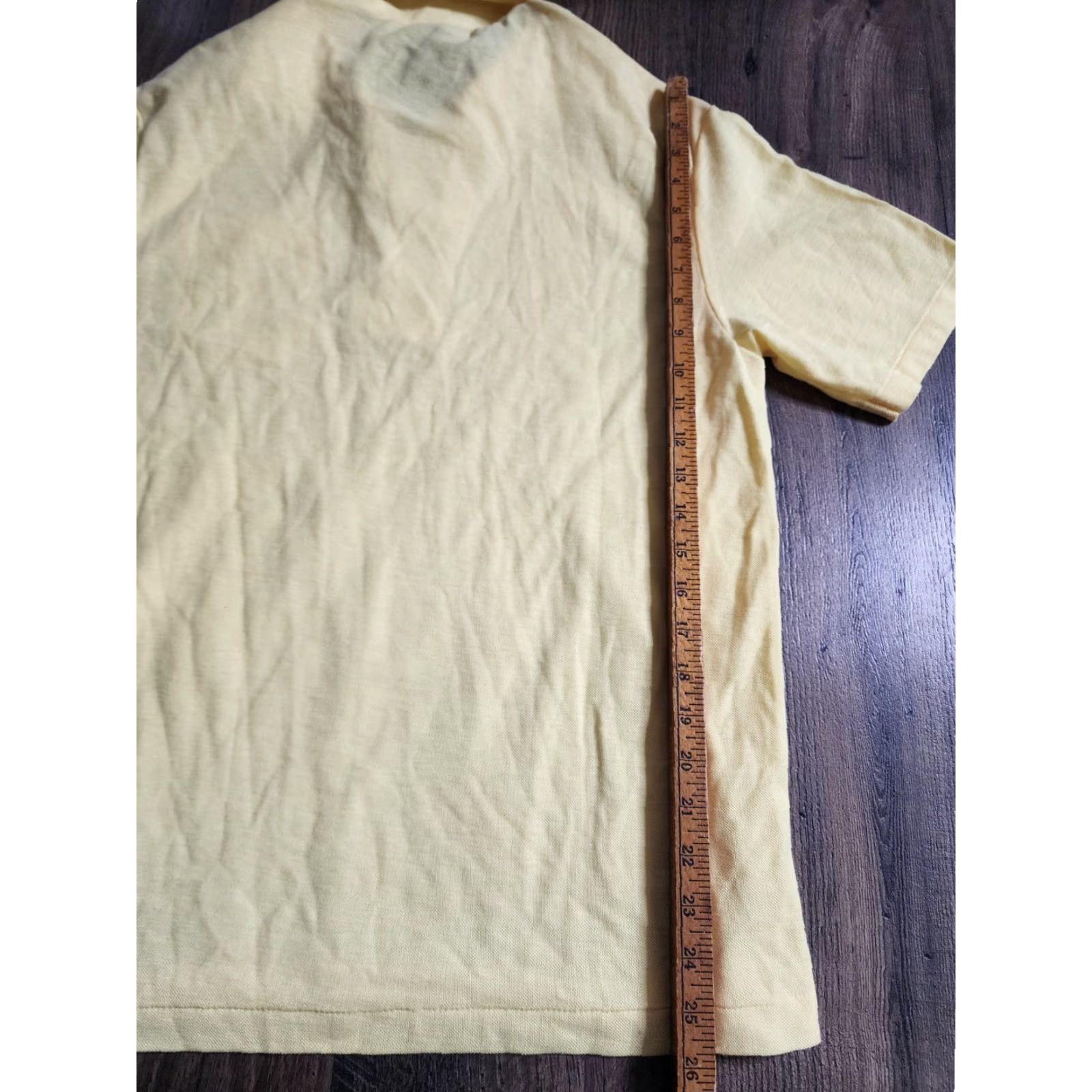 Vintage VINTAGE Printworks Polo Shirt Mens L Yellow Knit Cotton Polyester Pocket 1988 Reunion Print All Over Size US L / EU 52-54 / 3 - 3 Thumbnail