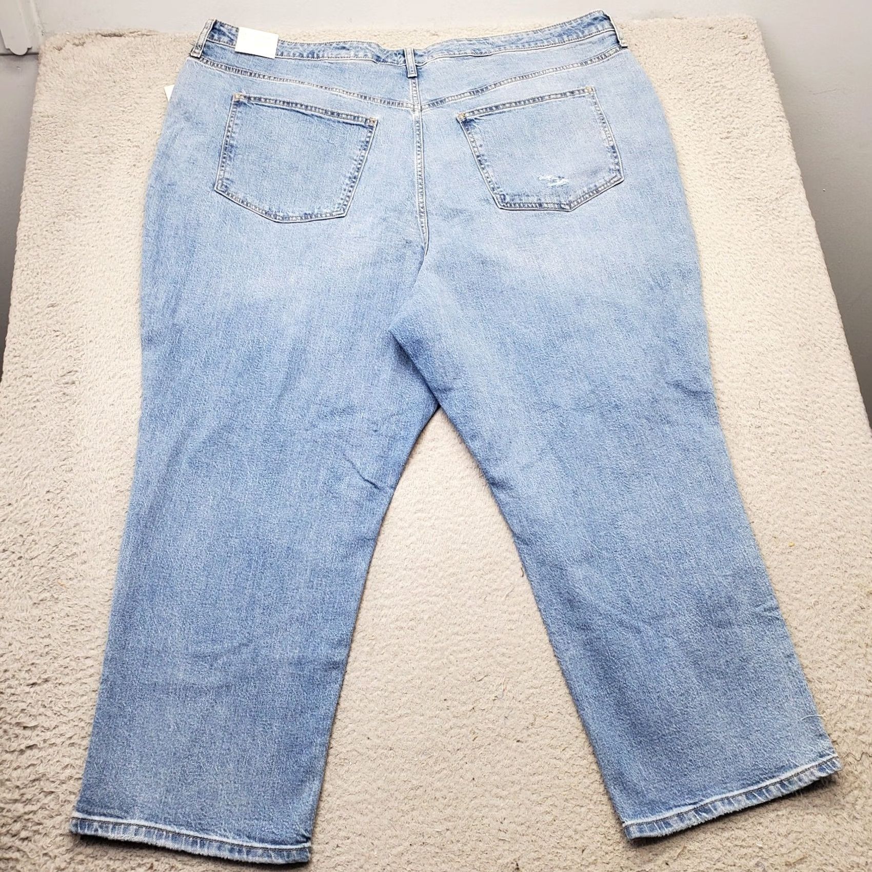 Vintage Universal Thread Jeans Womens 28 Blue Denim Comfort Stretch High Rise 90s Slim Jeans Size 28" / US 6 / IT 42 - 2 Thumbnail