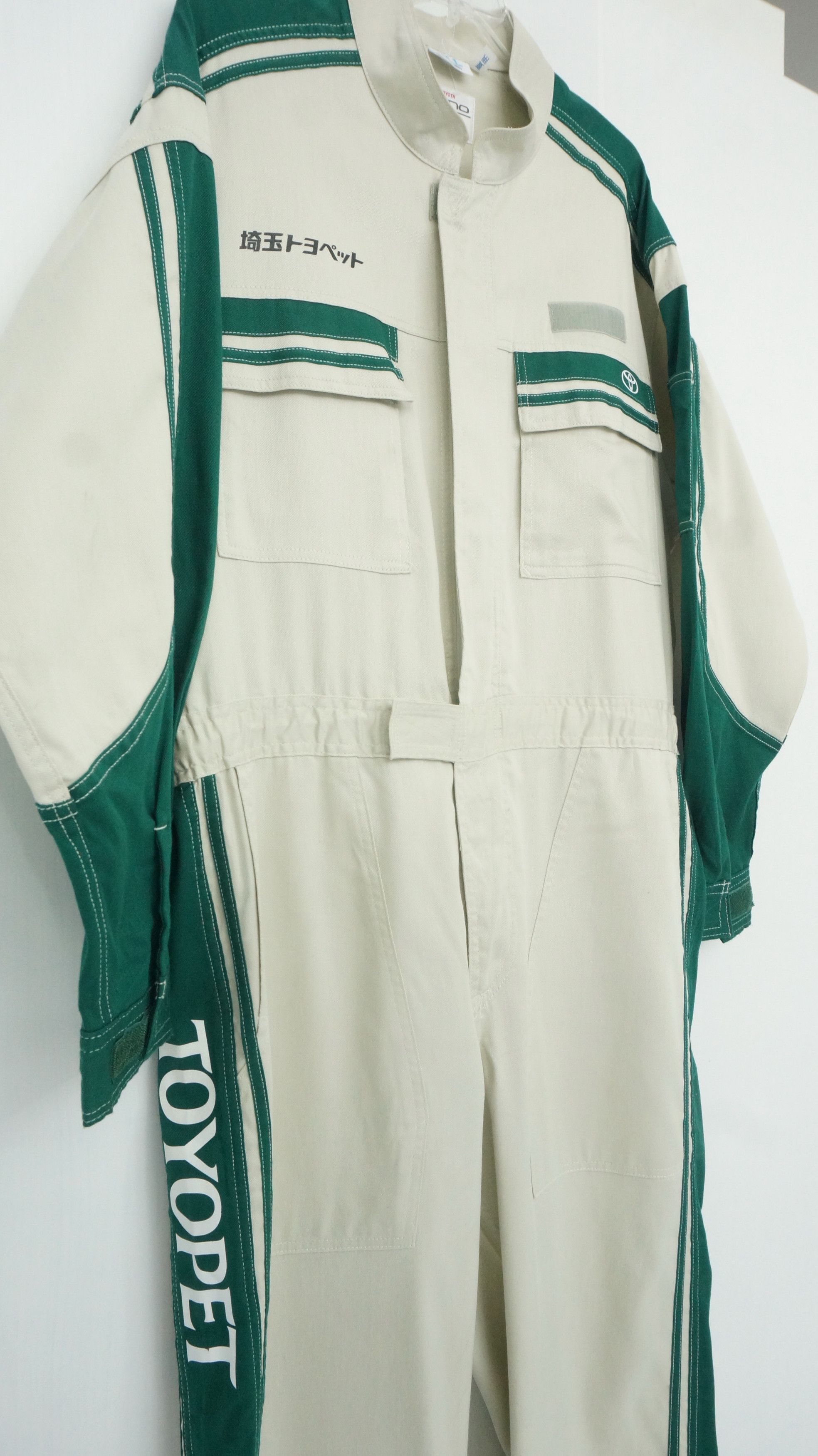 Japanese Brand Vintage TOYOTA TOYOPET TECNO Coverall Size US 37 - 5 Thumbnail