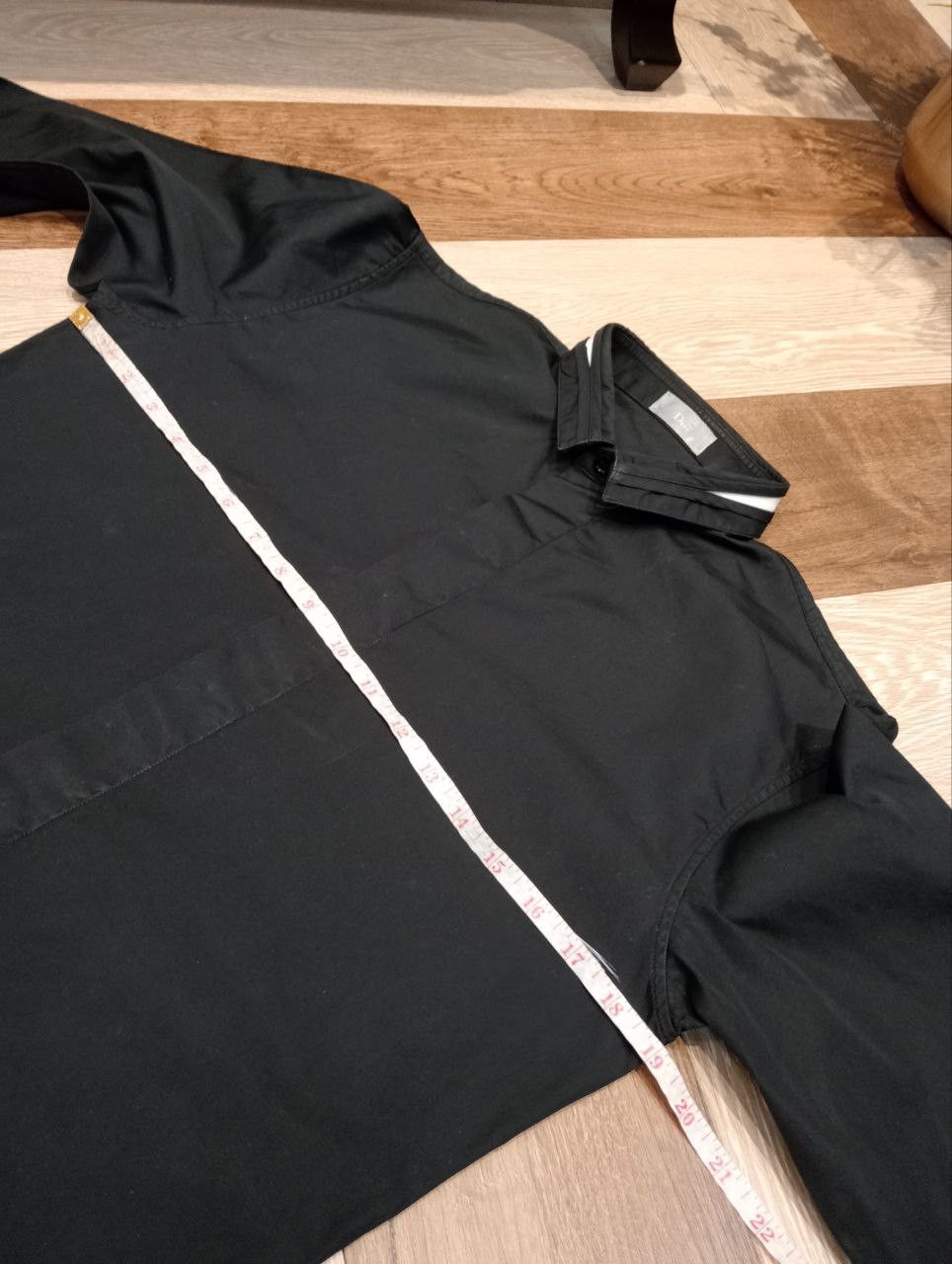 Dior LUXURY DIOR BLACK L/S SHIRT SIZE 37 Size US S / EU 44-46 / 1 - 13 Thumbnail