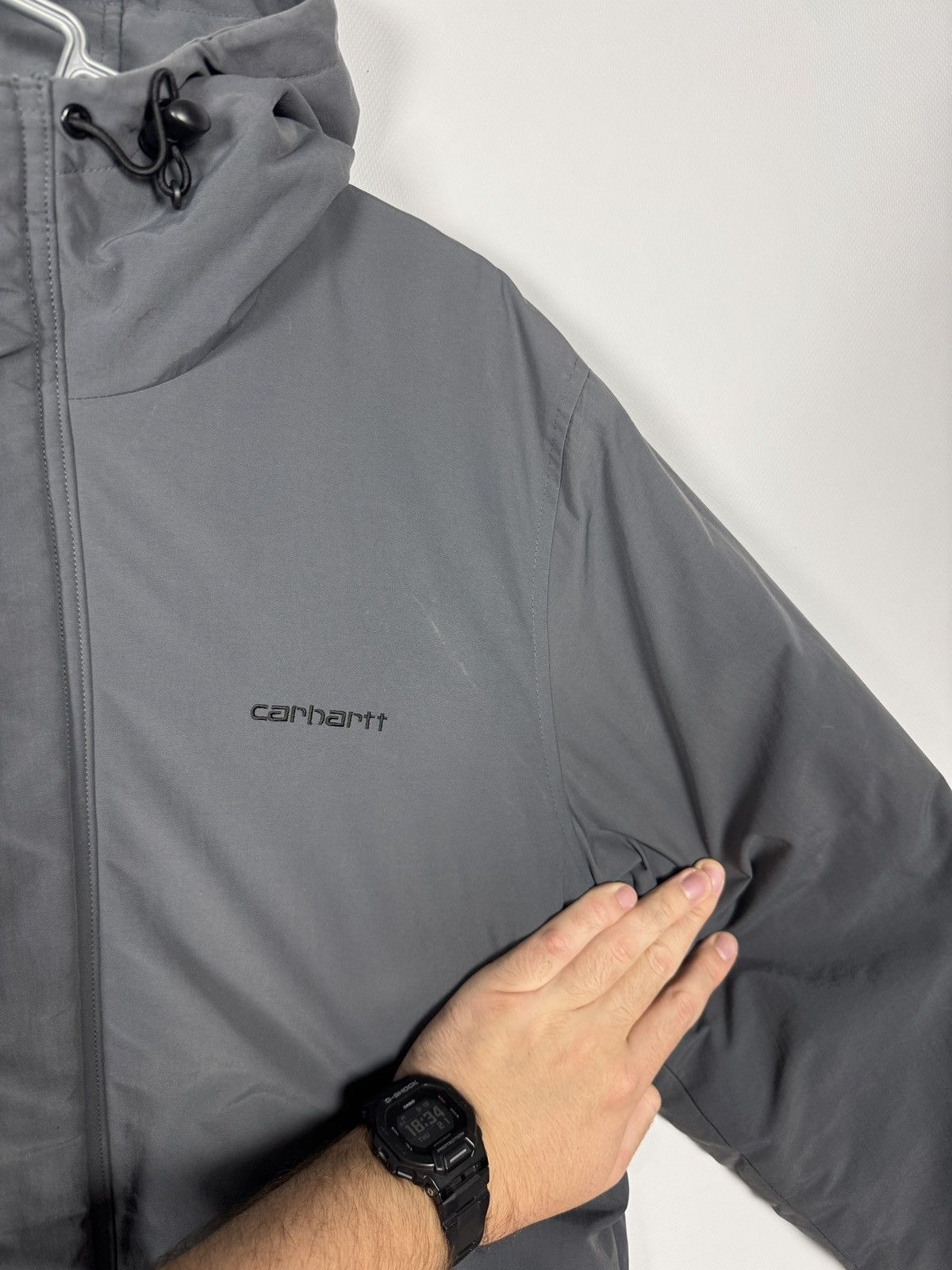 Carhartt Carhartt Kodiak Blouson Zip Up Hooded Nylon Jacket Casual L Size US L / EU 52-54 / 3 - 17 Thumbnail