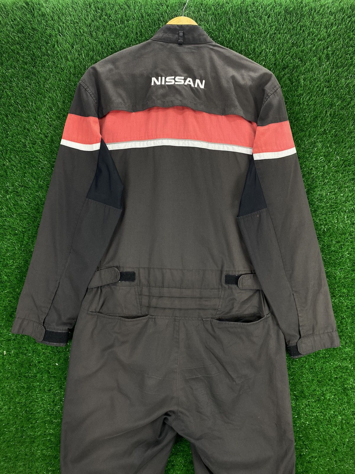 Japanese Brand Vintage Nissan Workwear Coverall Overalls Jumpsuits Size US 31 - 11 Thumbnail