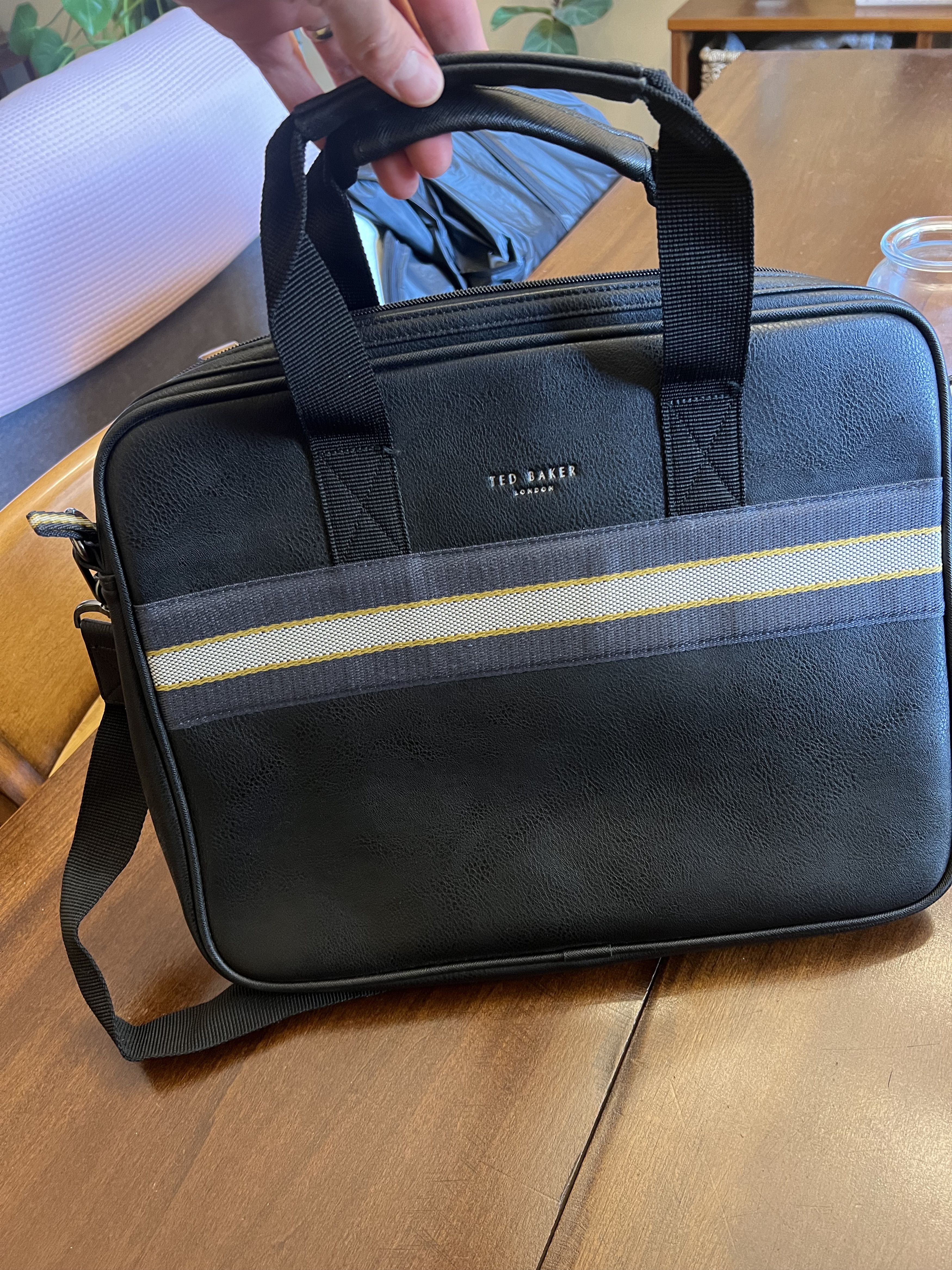 Ted Baker Ted Baker Leather Document Bag Size ONE SIZE - 3 Thumbnail
