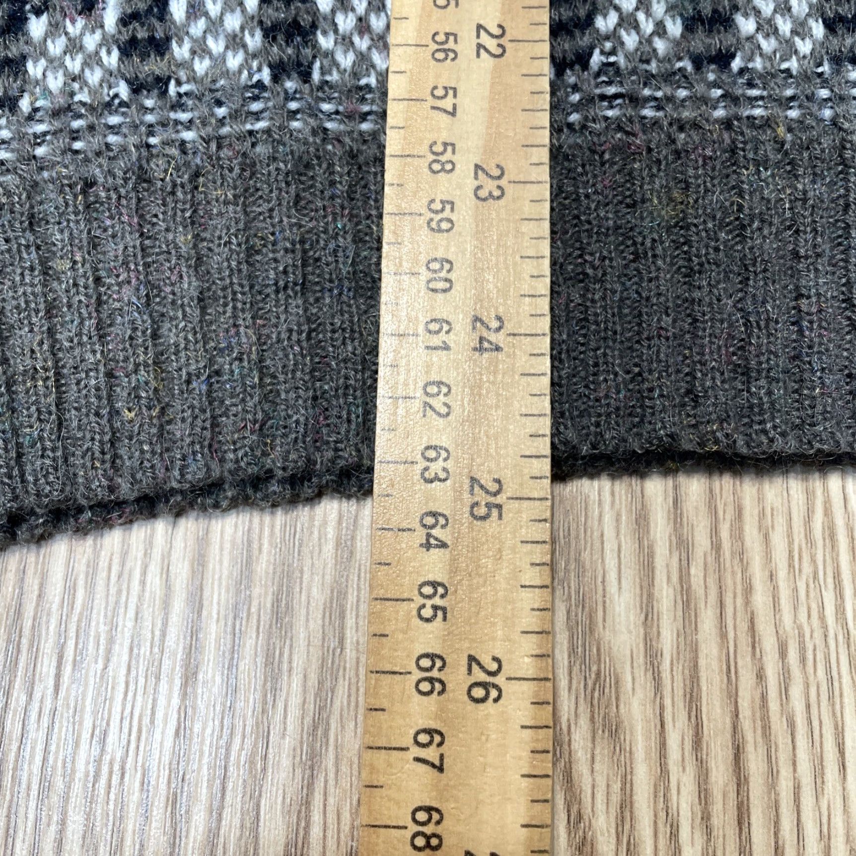 Vintage VINTAGE Zeppelin Sweater Men Large Gray Geometric Pullover 80s 90s Classic Size US L / EU 52-54 / 3 - 4 Thumbnail