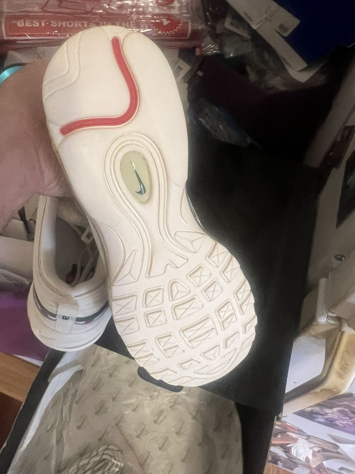 Nike Nike Undefeated x Air Max 97 OG Sail White Size 10 Size US 10 / EU 43 - 11 Thumbnail