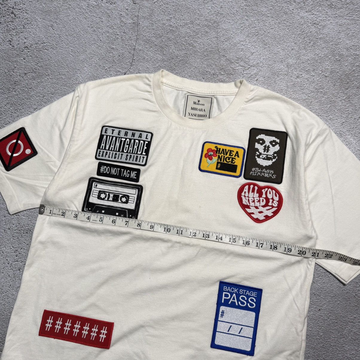 Maison MIHARA YASUHIRO MMY Patches T-shirt Size US L / EU 52-54 / 3 - 9 Thumbnail