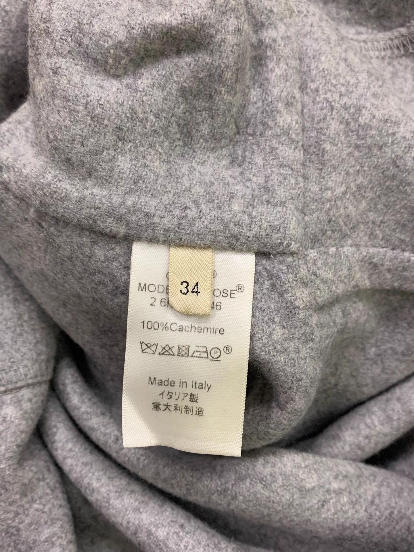 Celine Old Celine gray cashmere dress 34 like new Size XS / US 0-2 / IT 36-38 - 5 Thumbnail