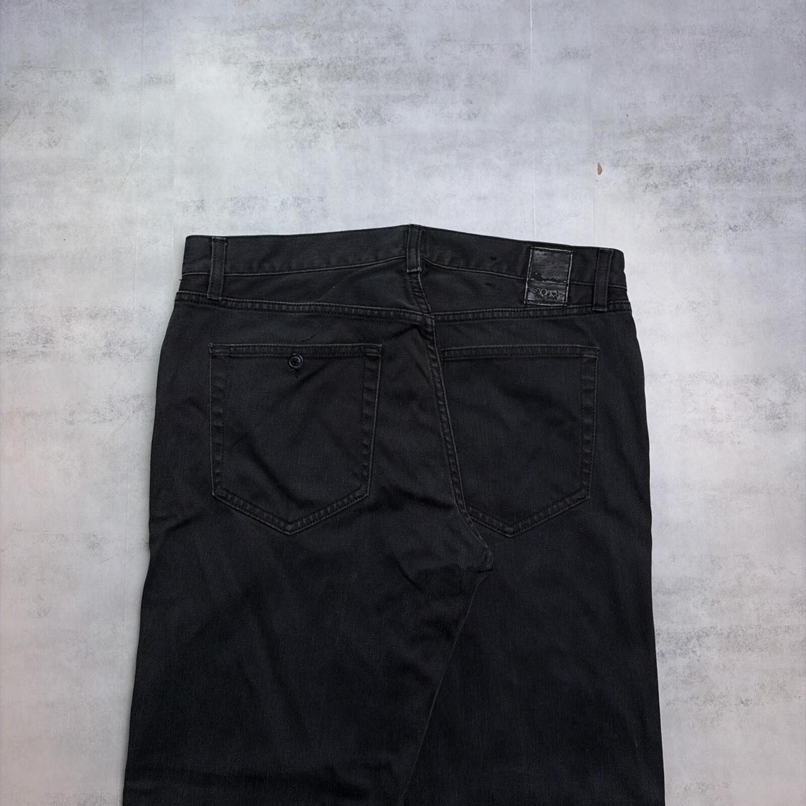 Hugo Boss Y2K Black Hugo Boss Baggy Grunge Skater Denim Jeans Size US 36 / EU 52 - 3 Thumbnail