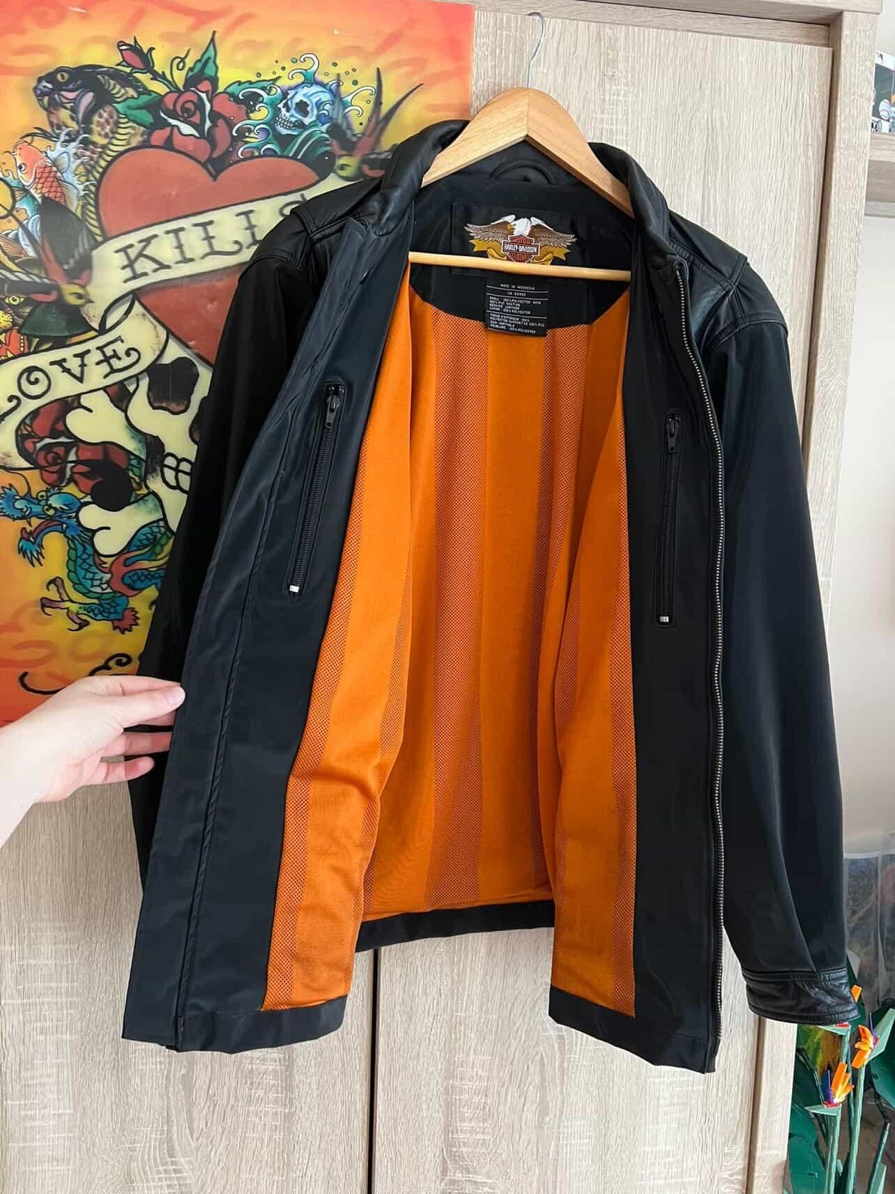 Harley Davidson Harley Davidson Hybrid Jacket Genuine leather with PVC 💥🔥 Size US XL / EU 56 / 4 - 13 Thumbnail