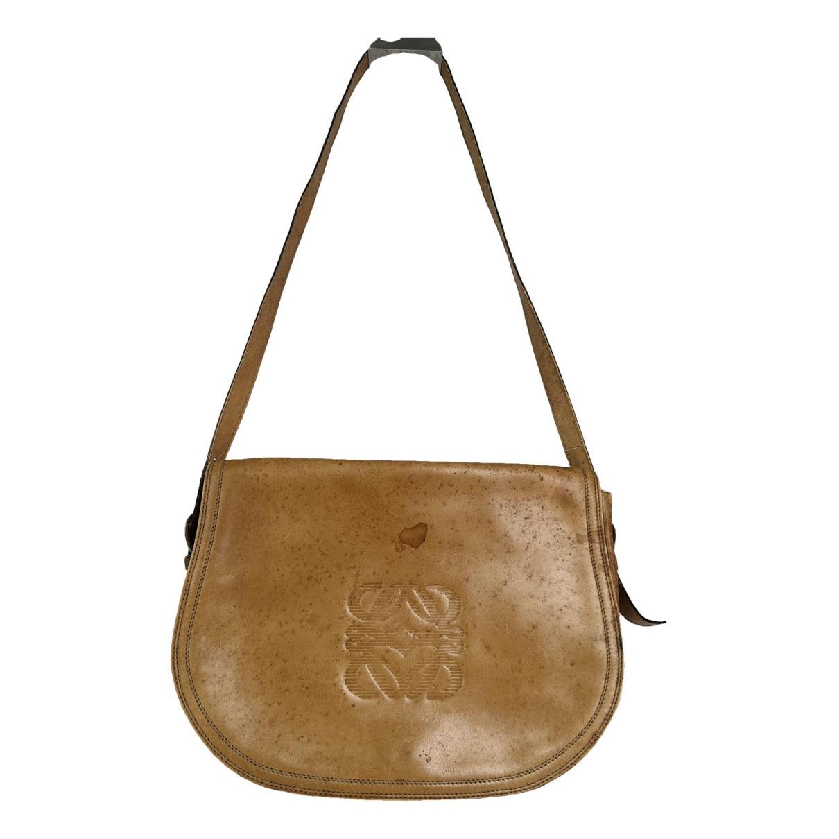 Amazona Brown Leather Handbag