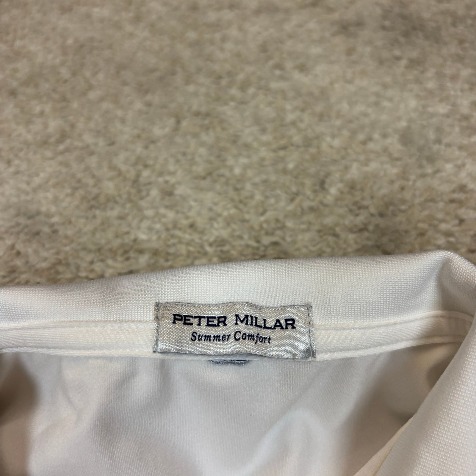 Peter Millar Peter Millar Summer Comfort Solid Performance Polo Men's XL Size US XL / EU 56 / 4 - 4 Thumbnail