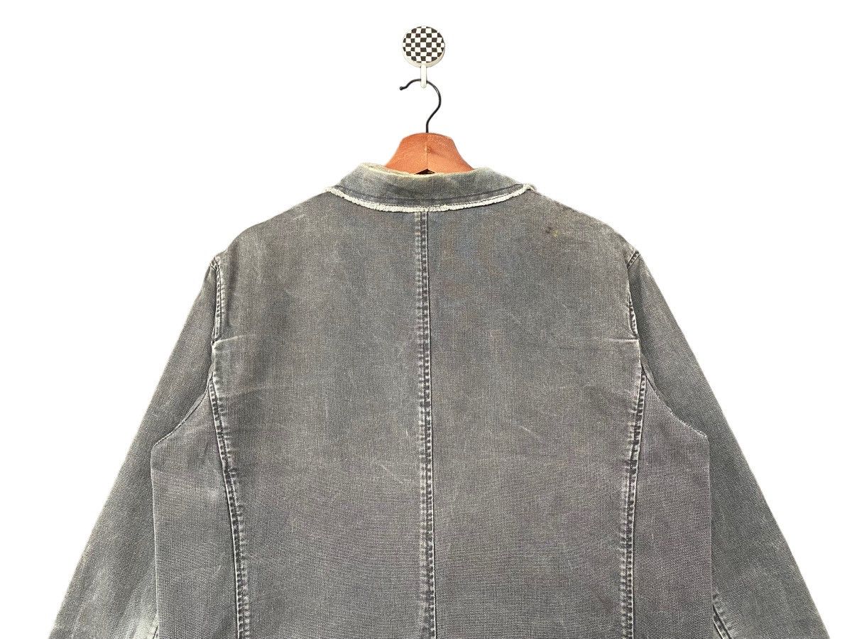 Japanese Brand × Vintage Vintage Japanese Brand Nylaus Sun Faded Chore Jacket 1990s Size US L / EU 52-54 / 3 - 6 Thumbnail