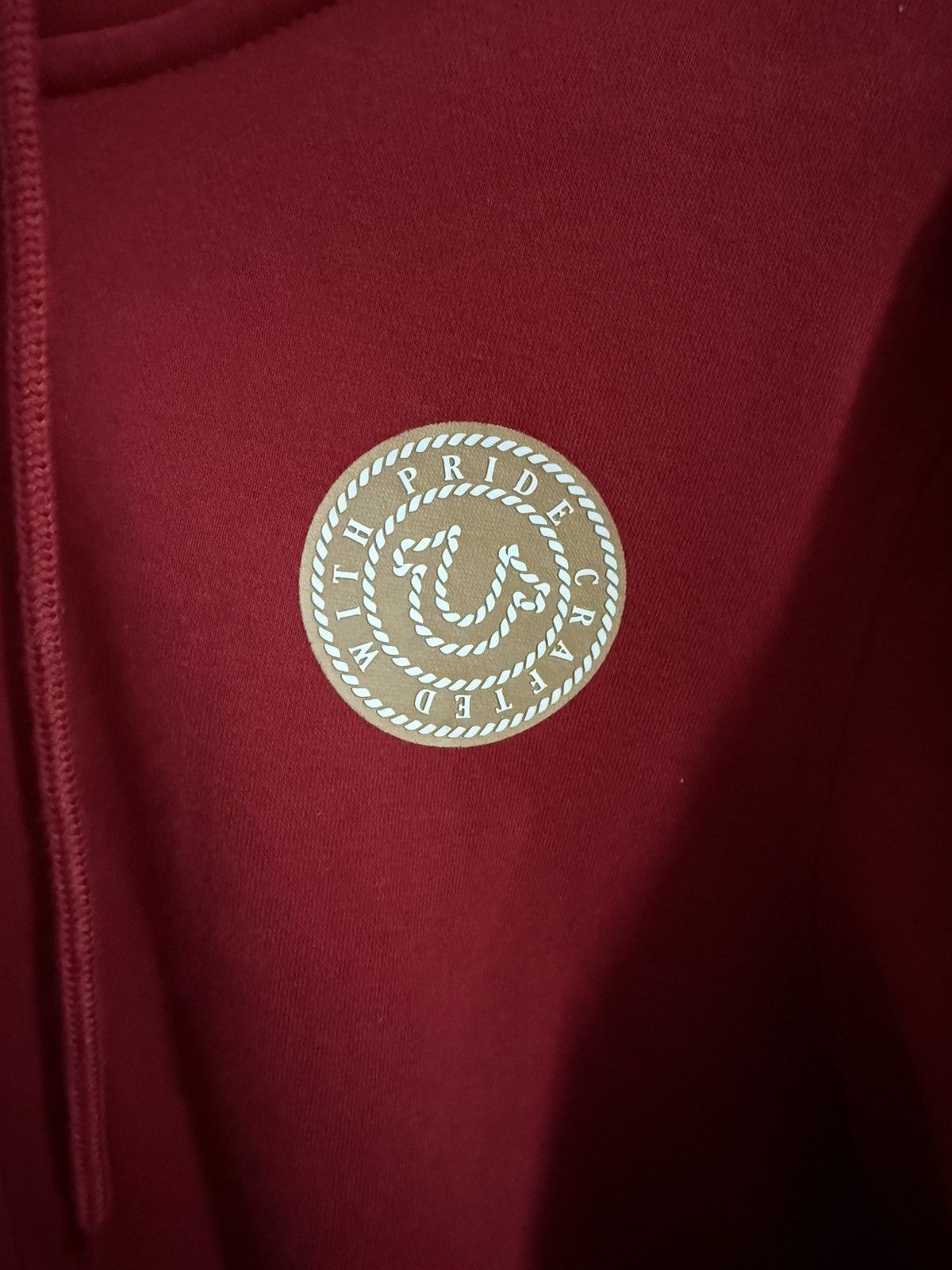 True Religion Red & Tan True Religion Hoodie Size US M / EU 48-50 / 2 - 2 Thumbnail