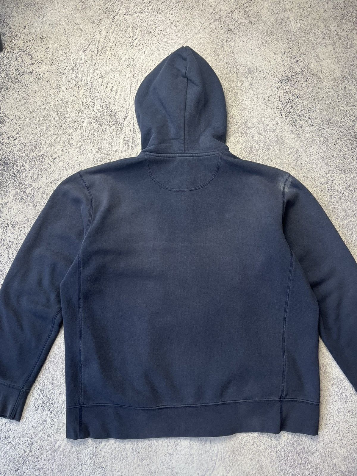 Nike Vintage Nike Distressed Zip Up Hoodie Swoosh Drill Size US L / EU 52-54 / 3 - 23 Thumbnail