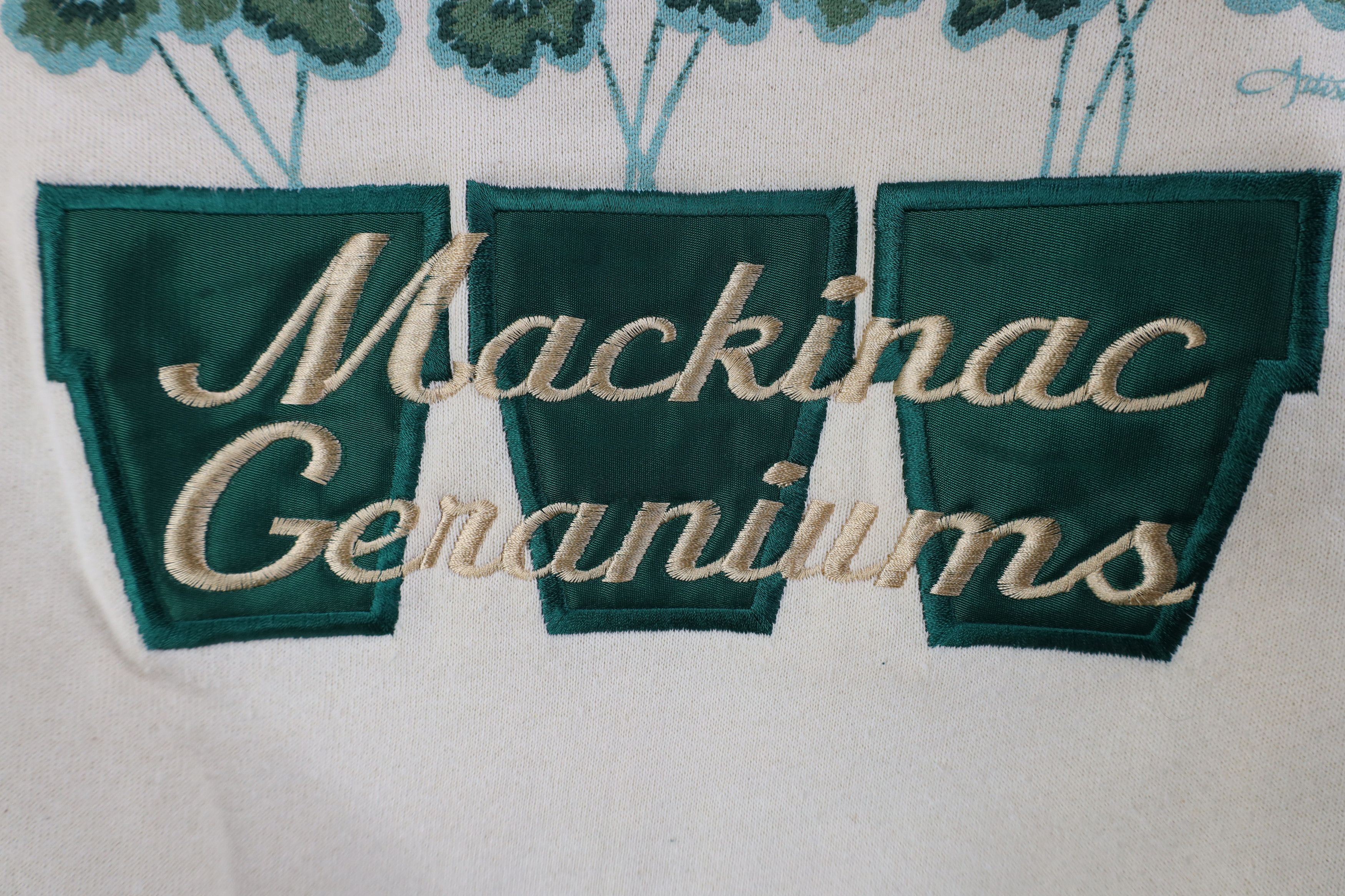 Vintage Vintage 90s Streetwear Geraniums Flower Sweatshirt USA Size M / US 6-8 / IT 42-44 - 5 Thumbnail