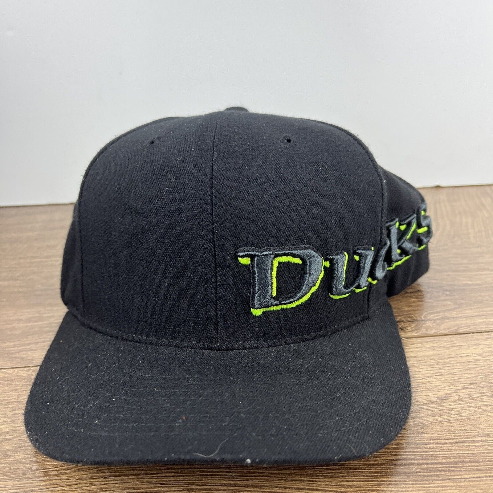 Other Oregon Ducks Hat Ducks Black Hat Snapback Adjustable Adult S Size ONE SIZE - 4 Thumbnail