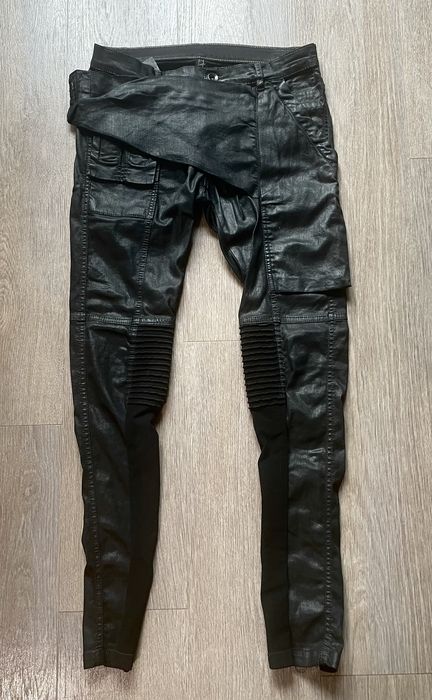 Rick Owens Rick Owens DRKSHDW Memphis Denim Black Wax | Grailed