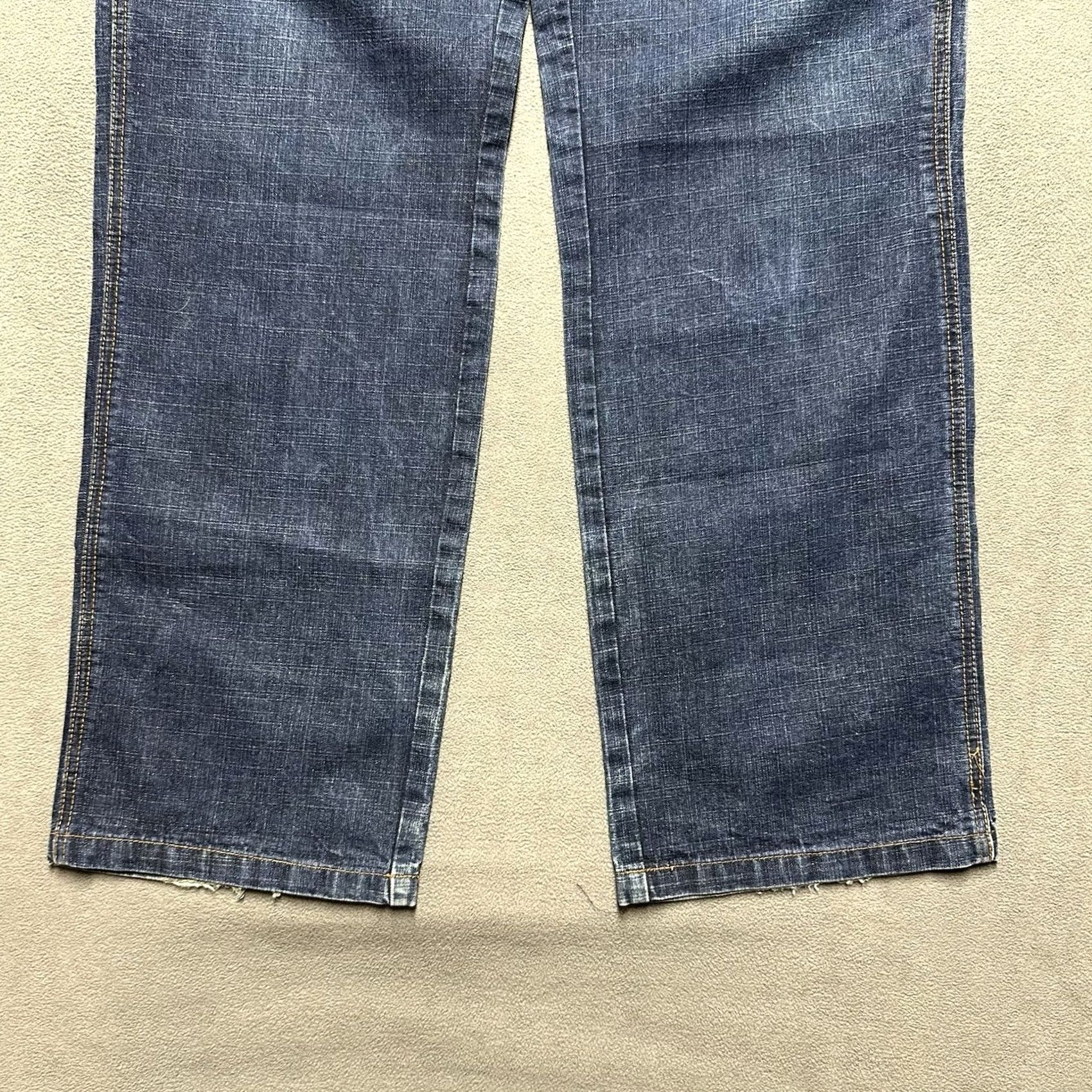 Southpole VINTAGE Southpole Jeans Mens 34 Blue Denim Wide-Leg Straight 90s GUC 5-Pocket 32 Inseam Size US 34 / EU 50 - 5 Thumbnail