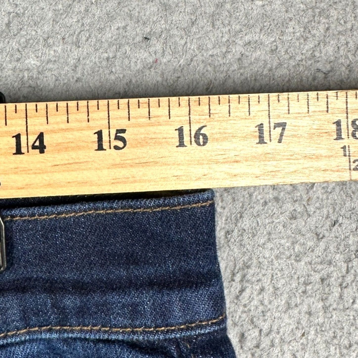 J.Crew J.Crew Jeans 31X32 Slim Fit 484 Dark Wash Denim Stretch 5-Pocket Mens Tapered Leg Blue Indigogo Size US 31 - 5 Thumbnail