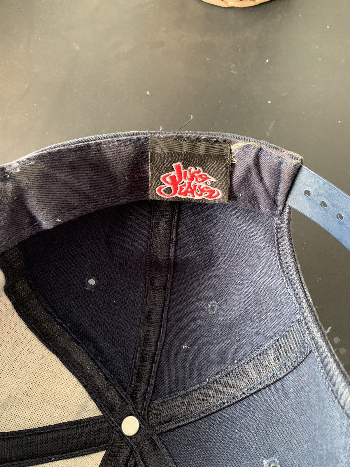 JNCO × Vintage Vintage Jnco Denim Embroidery Snapback Cap Y2k Hip Hop Size ONE SIZE - 2 Thumbnail
