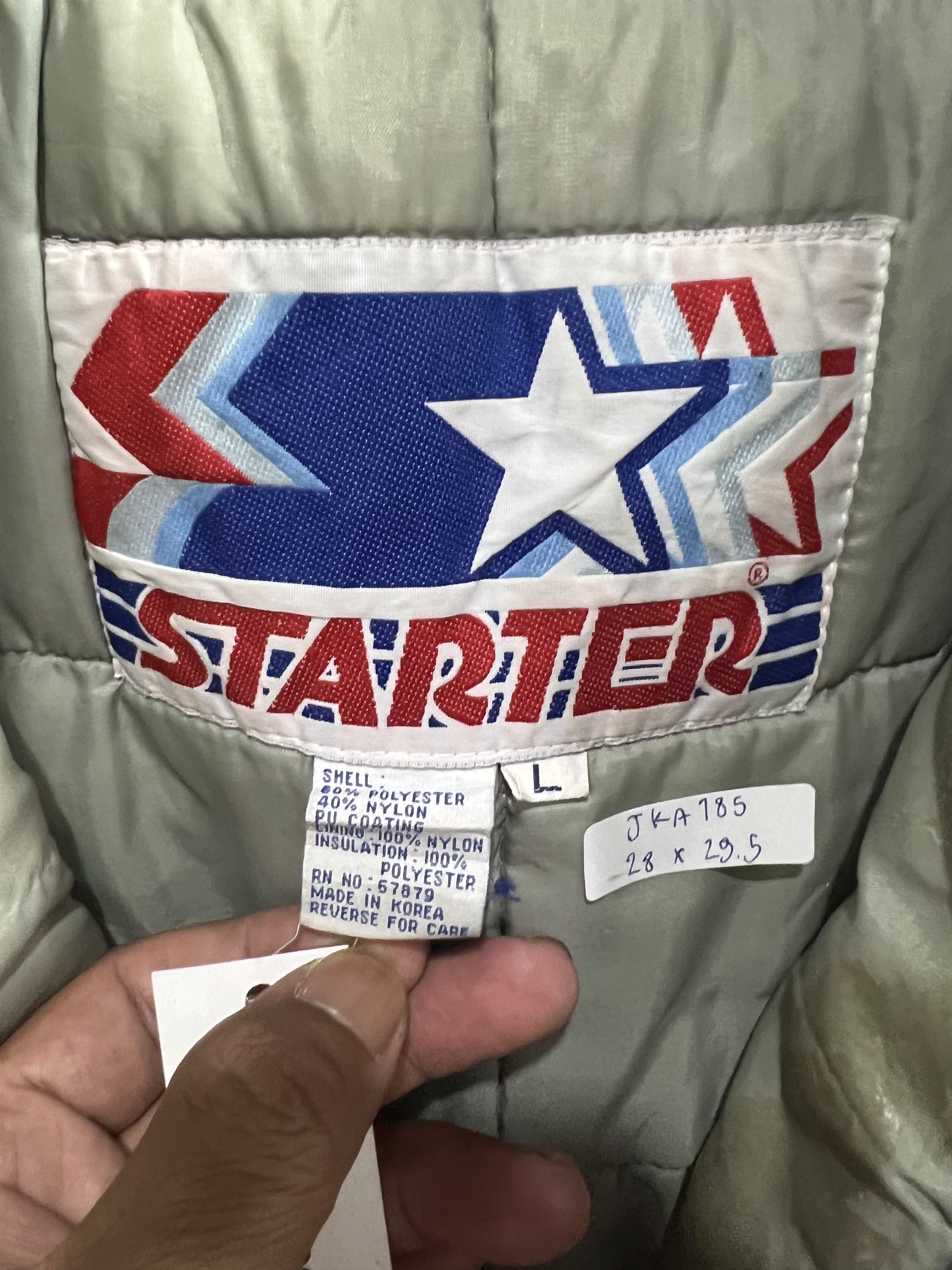 Starter Vintage Starter Los Angeles Raiders NFL Jacket (L) JKA185 Size US L / EU 52-54 / 3 - 4 Thumbnail