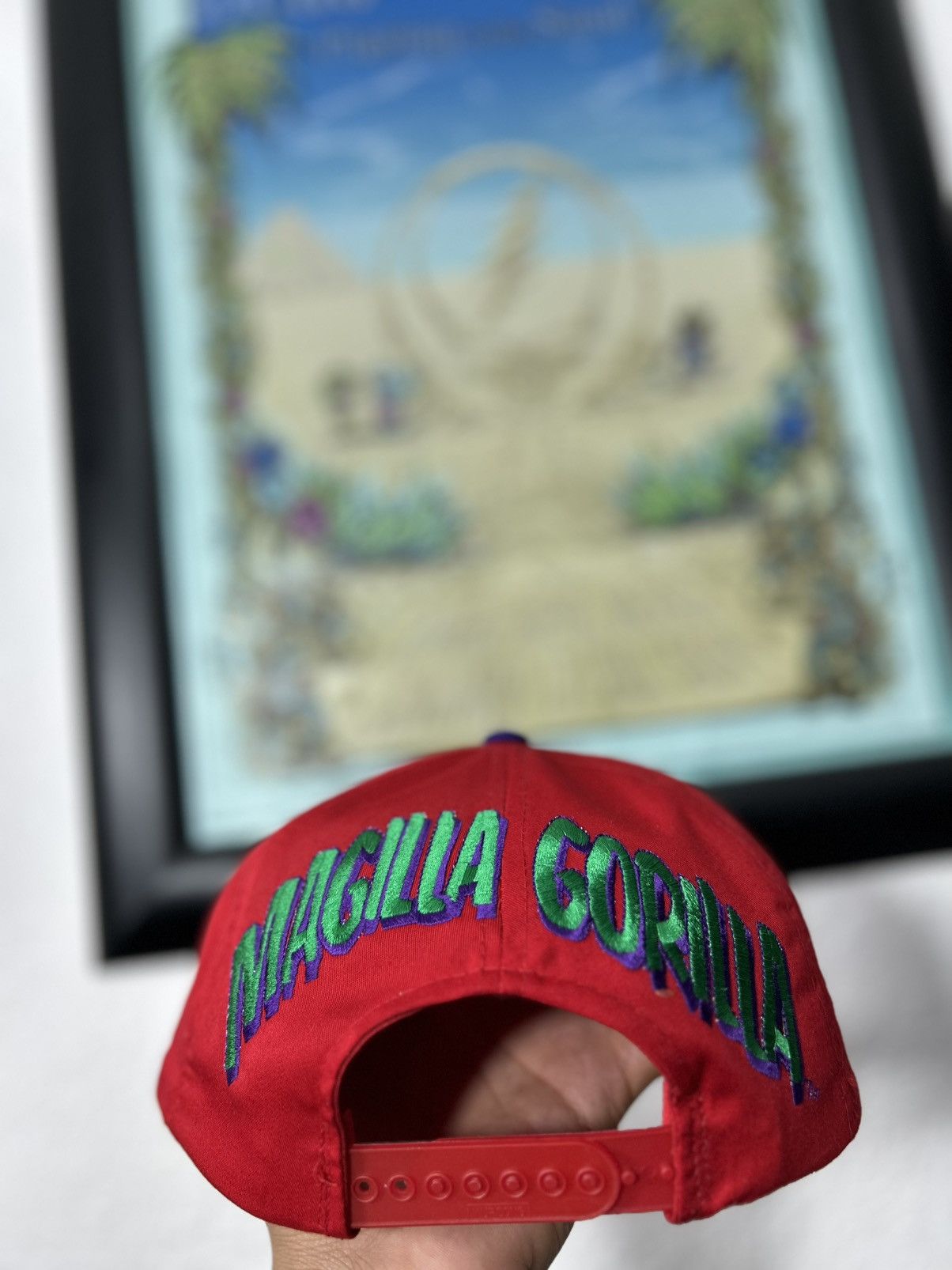 American Needle × Cartoon Network × Vintage 1993 Magilla Gorilla Hannah Barbera Snapback Blockhead Size ONE SIZE - 10 Thumbnail