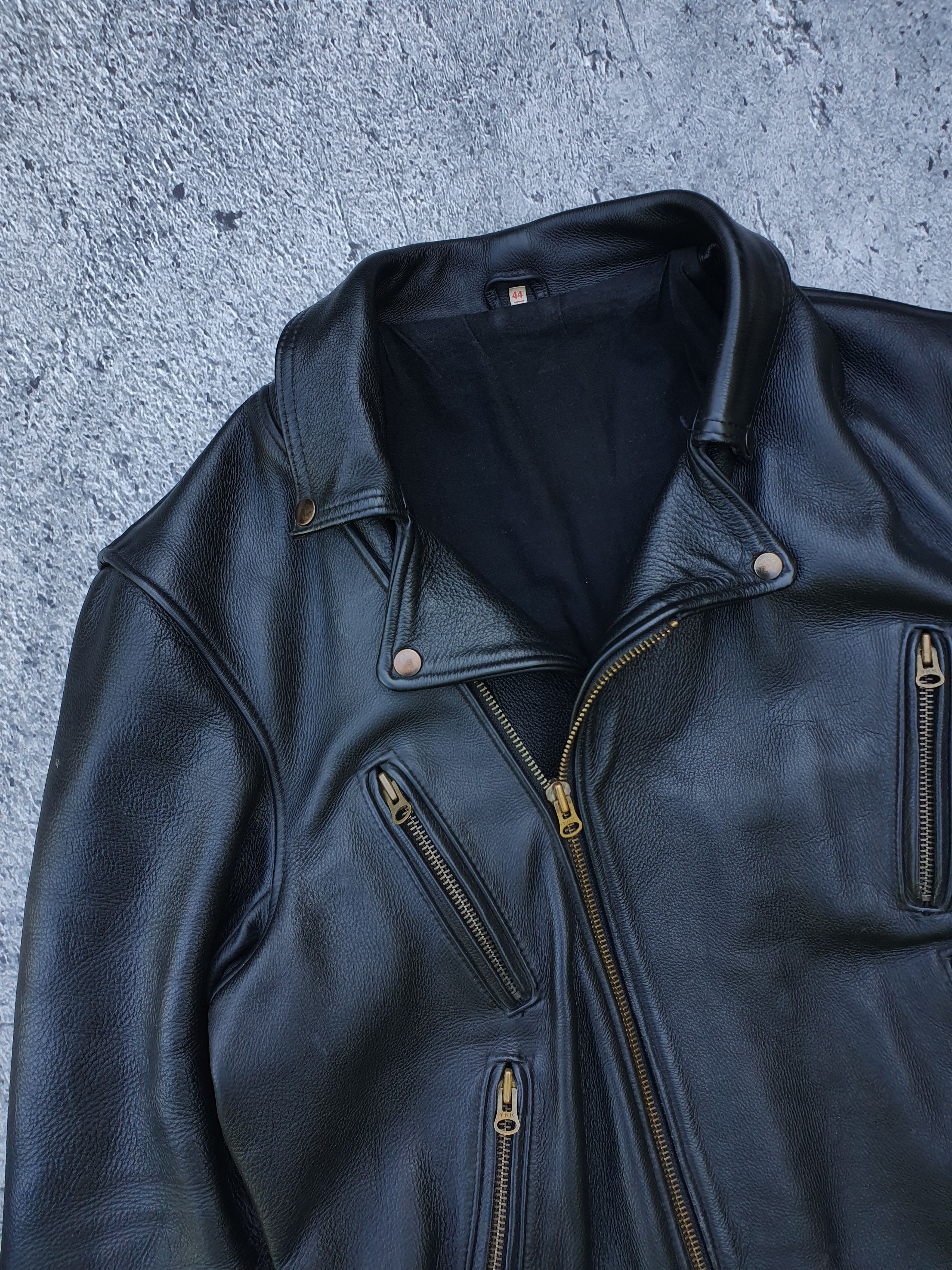 Genuine Leather Vintage ramones biker leather jacket Size US M / EU 48-50 / 2 - 4 Thumbnail