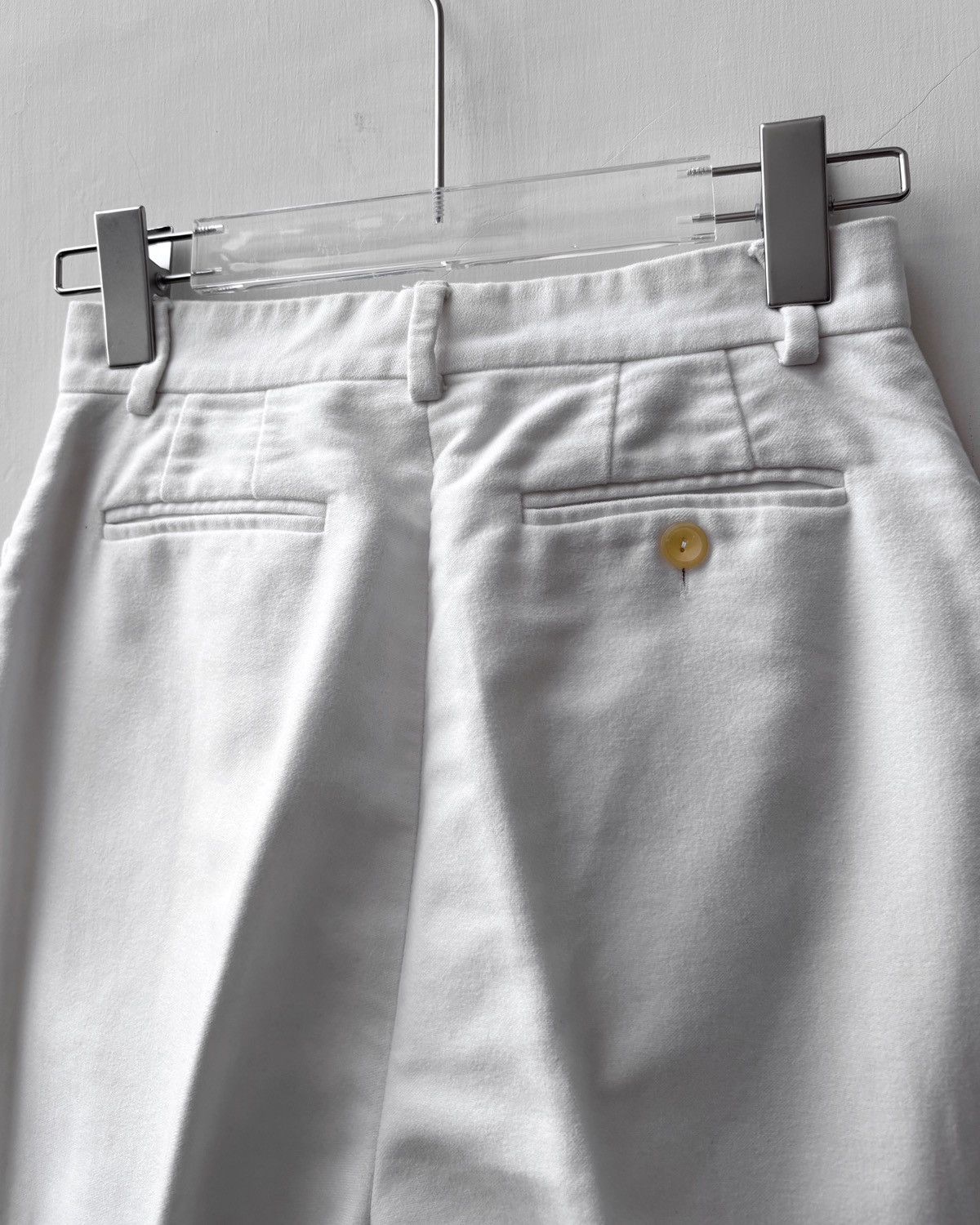 Gucci Aw1996 Gucci by Tom Ford White Velvet Pants Size 26" / US 2 / IT 38 - 10 Thumbnail