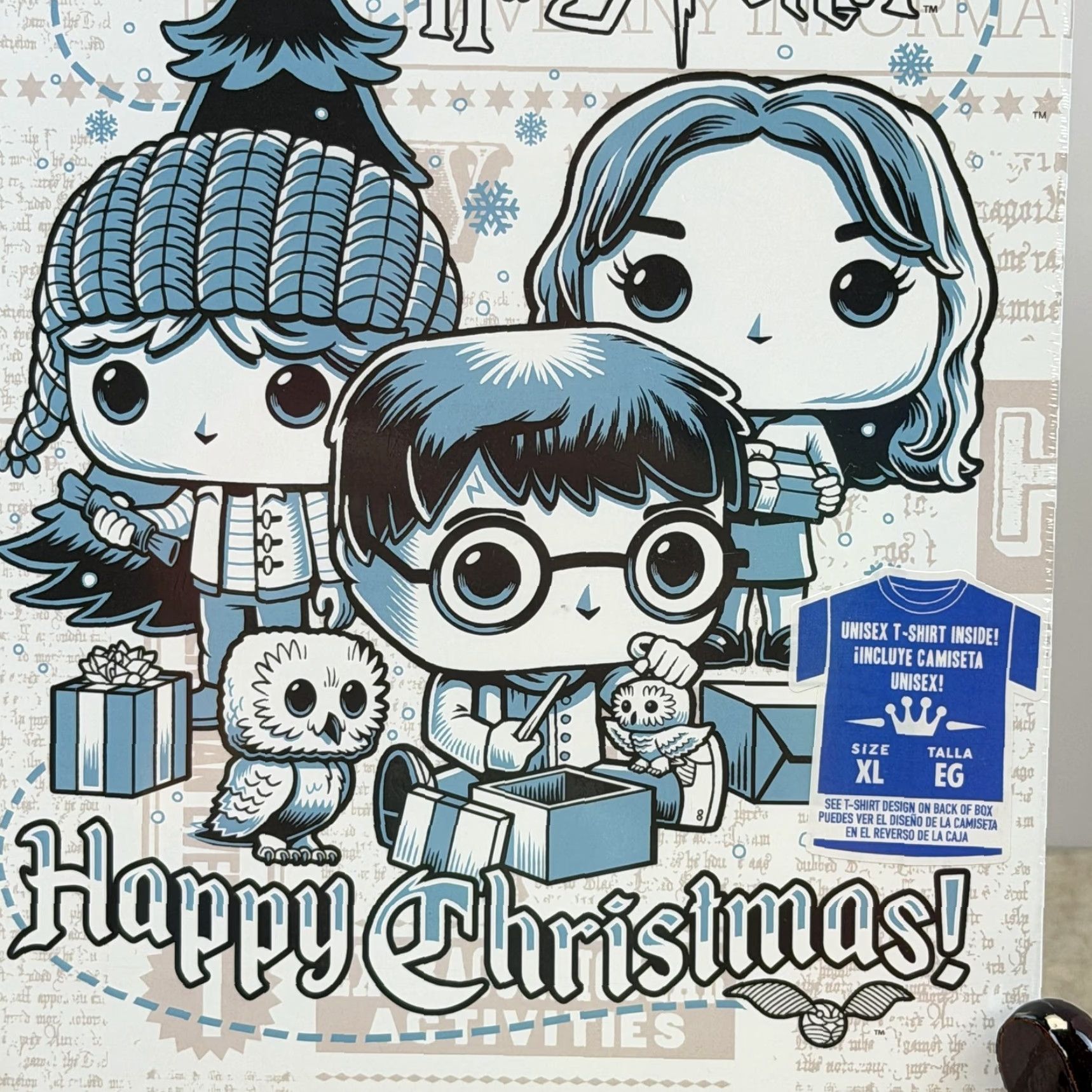 Vintage Harry Potter Funko Pop T-Shirt Shirt Unisex XL Black Christmas Holiday Graphic Print Holiday Funko Pop Shirt Mens Size US XL / EU 56 / 4 - 4 Thumbnail