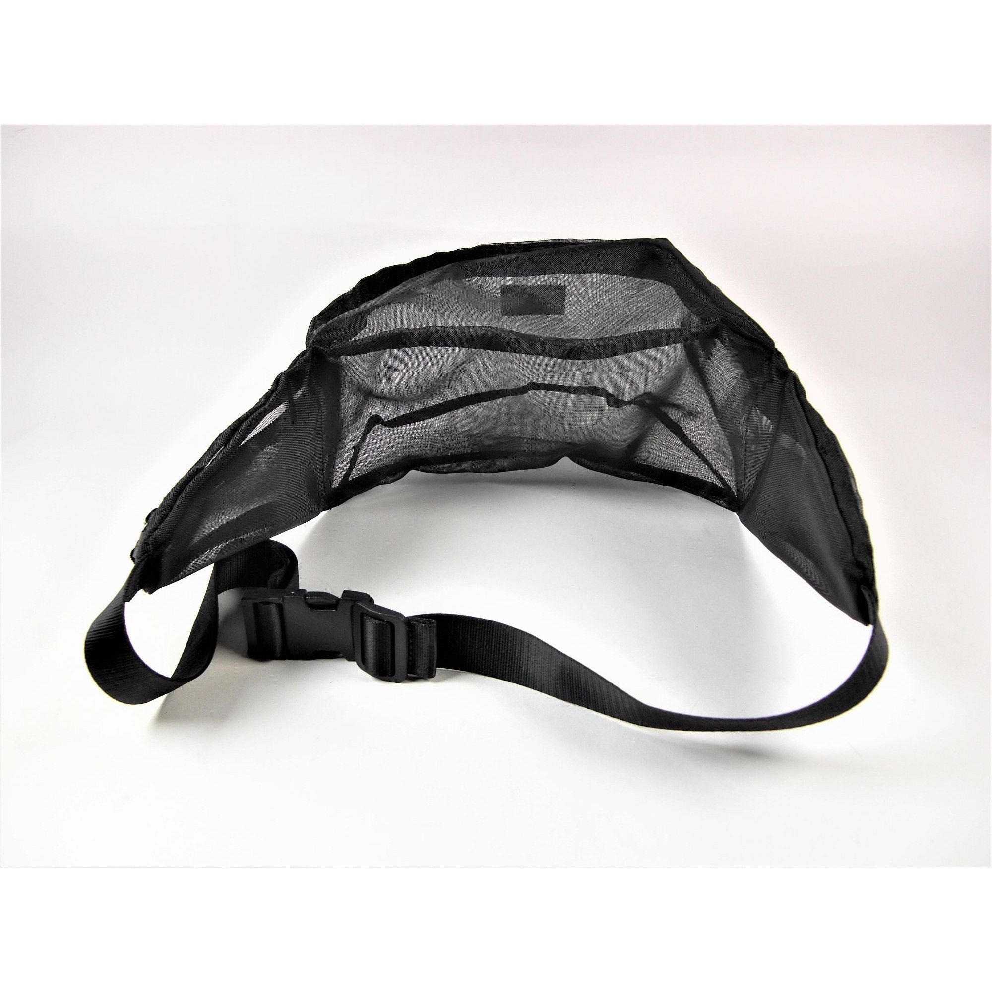 Other Like Dreams See Through Black Large Fanny Pack 3 Zip Pockets Size ONE SIZE - 3 Thumbnail