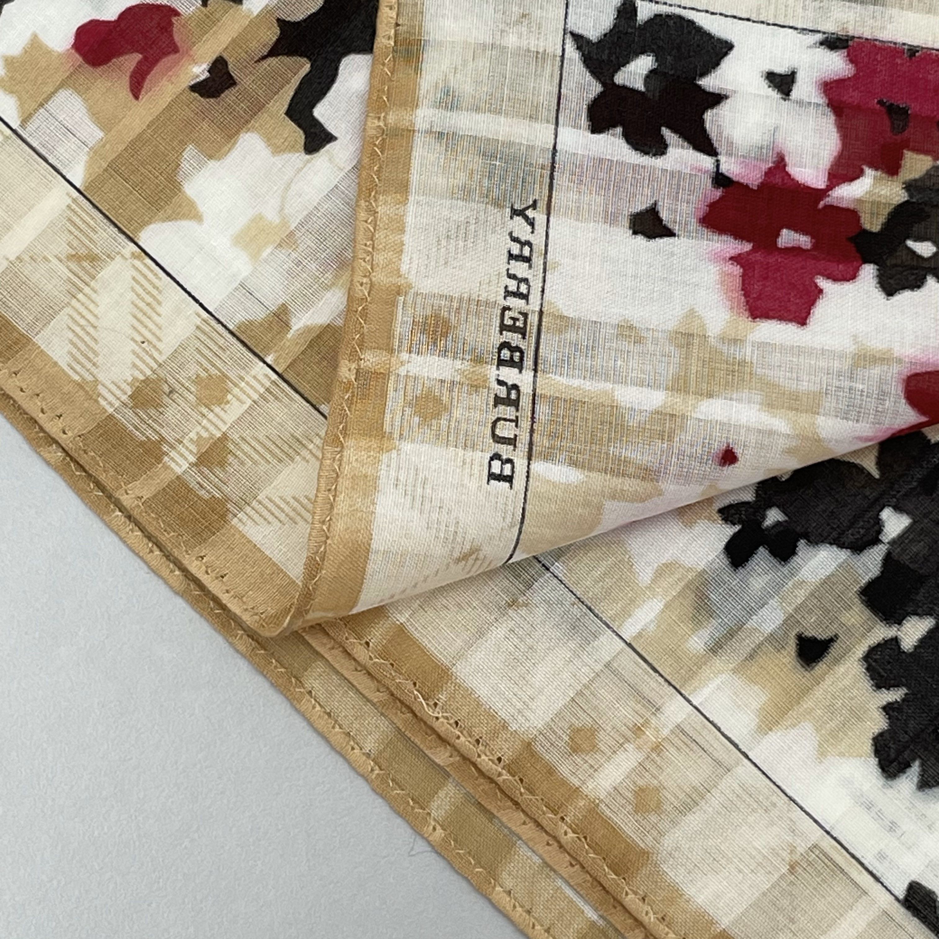 Burberry × Vintage Burberry Handkerchief / Neckerchief / Bandana - 4272 Size ONE SIZE - 9 Thumbnail