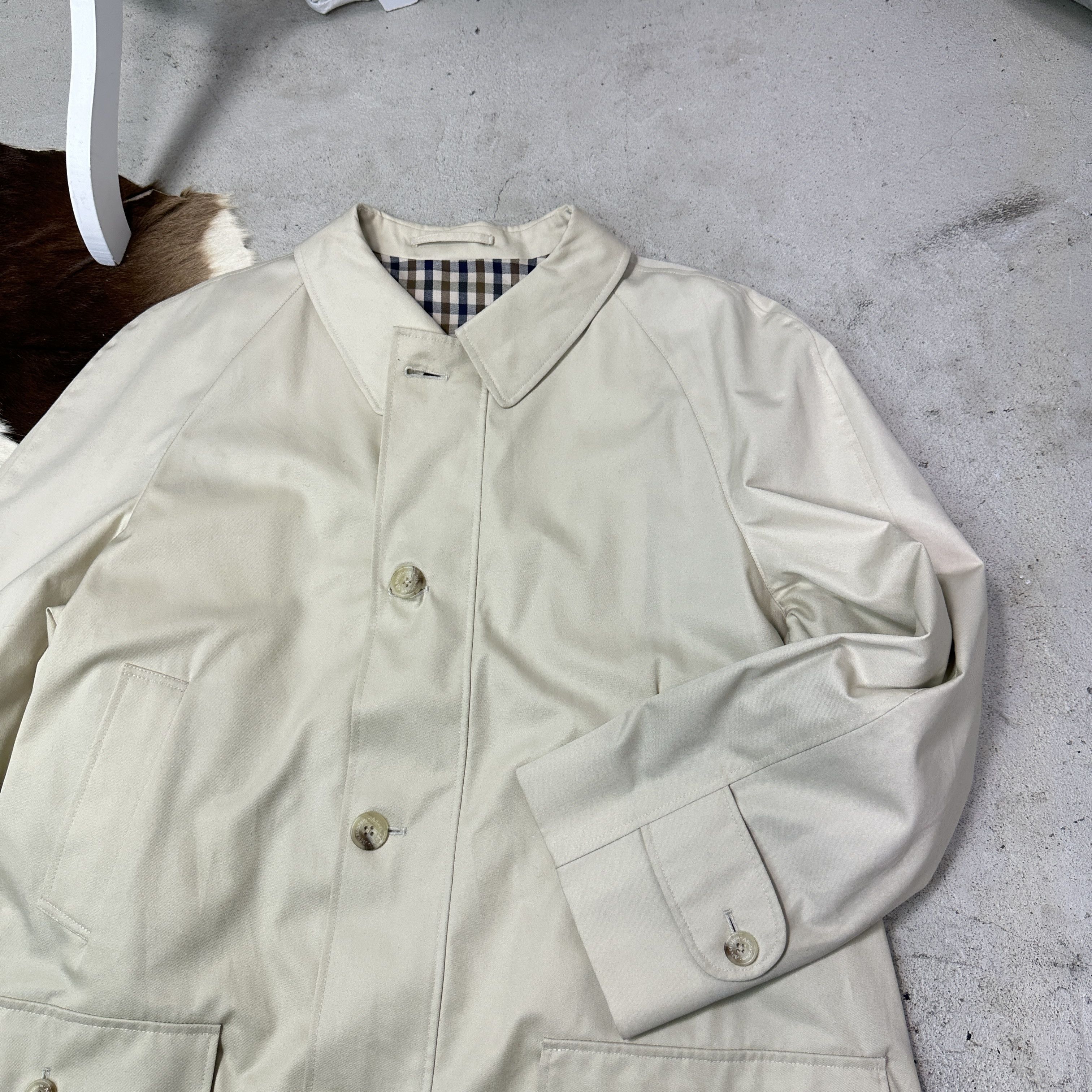 Aquascutum Vintage Outdoor Old Money Aquascutum Coat Y2K Size XL / US 12-14 / IT 48-50 - 3 Thumbnail