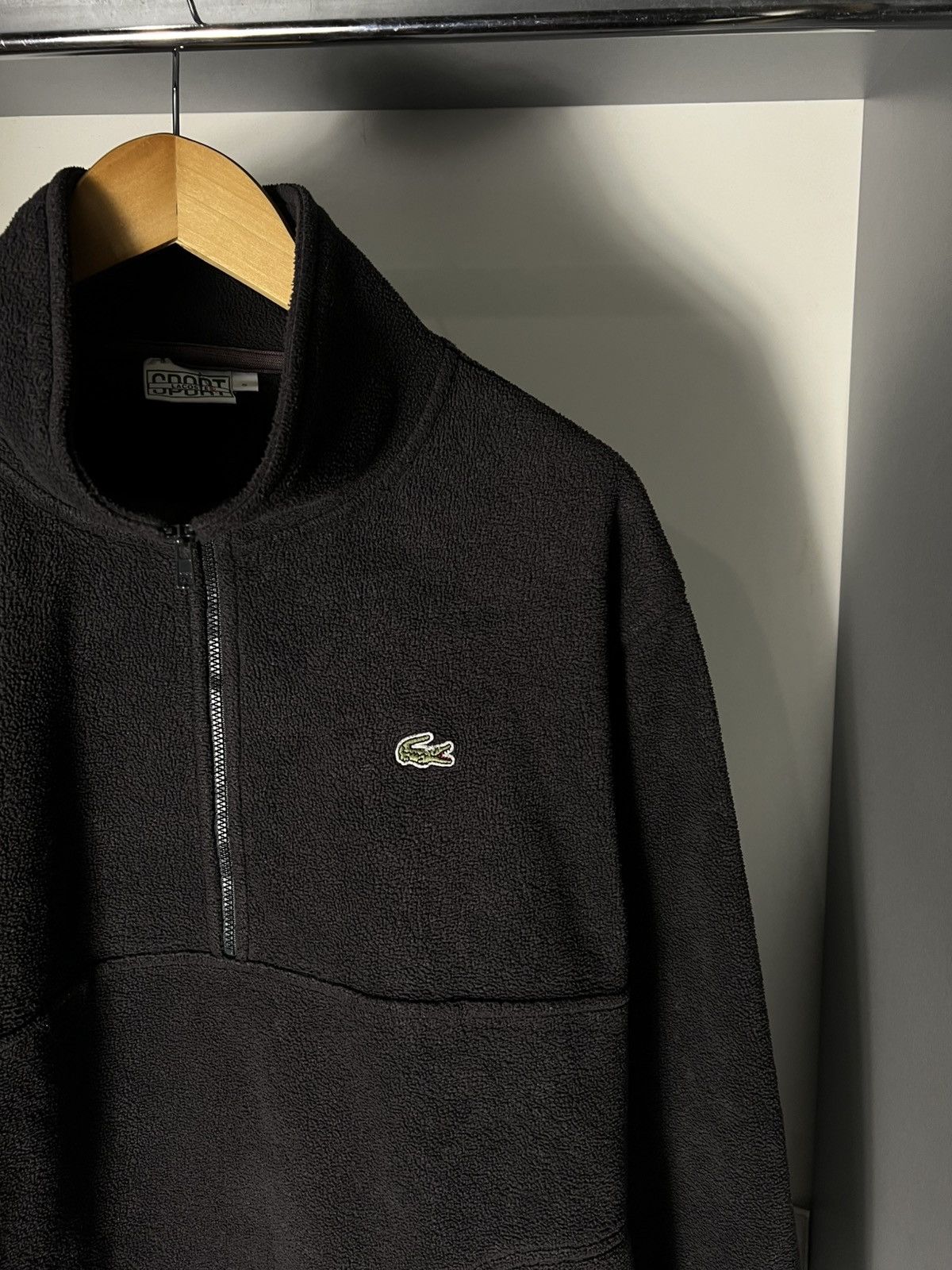 Lacoste VINTAGE LACOSTE CHEMISE SPORT FLEECE JACKET RETRO Y2K 90s Size US L / EU 52-54 / 3 - 5 Thumbnail