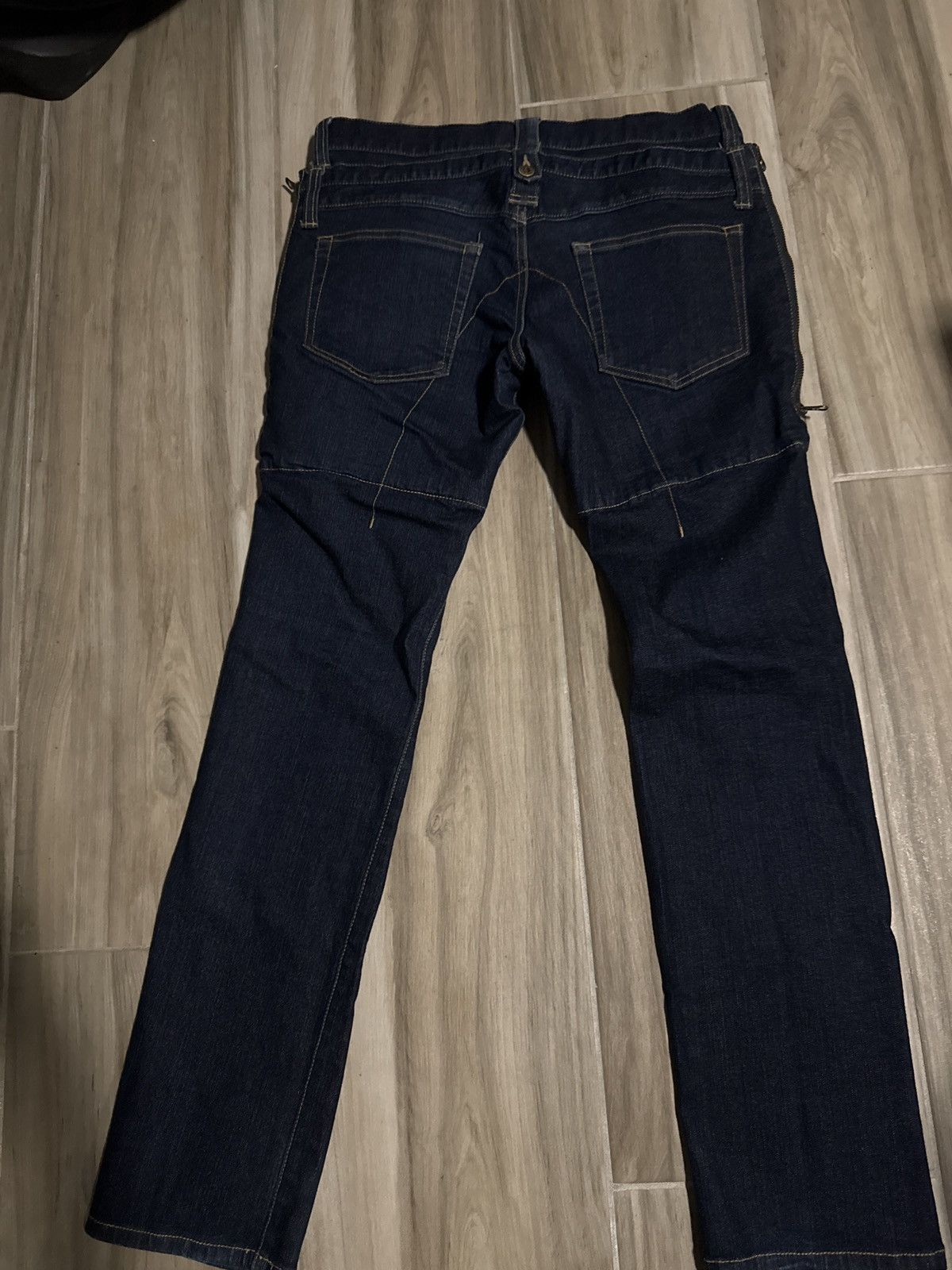 PPFM PPFM double waist floral denim Size US 30 / EU 46 - 2 Thumbnail
