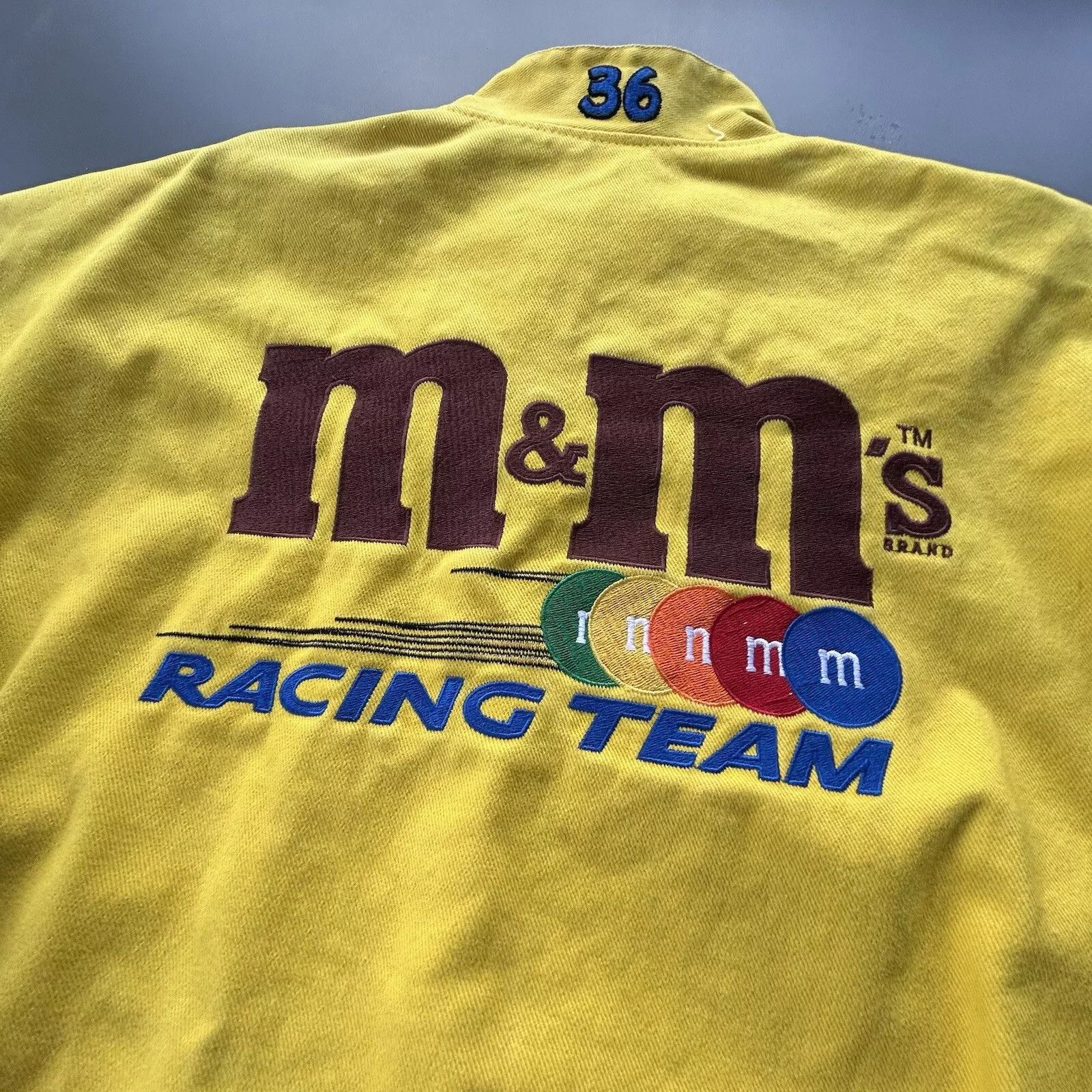 NASCAR Vintage JH Design Nascar M&M’s Ken Schrader #36 Size US XXL / EU 58 / 5 - 4 Thumbnail