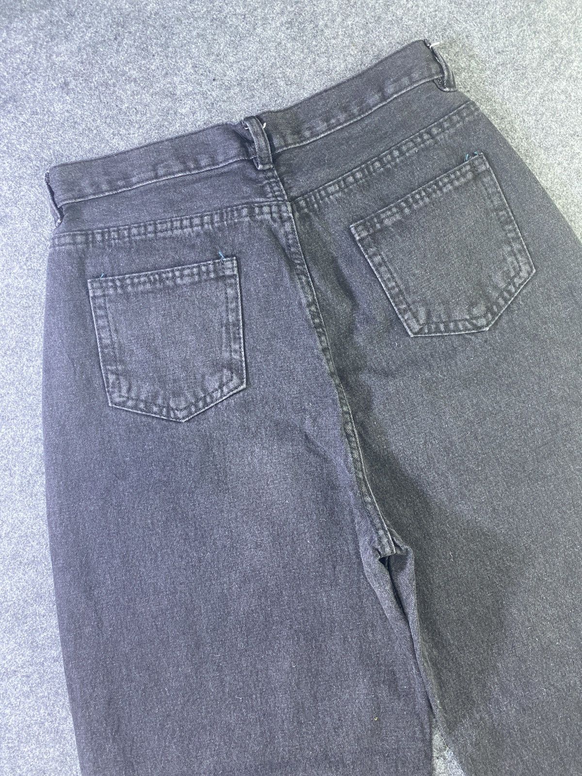 Japanese Brand × Jean Japanese Brand Baggy Distressed Black Pants -J948 Size US 28 / EU 44 - 10 Thumbnail