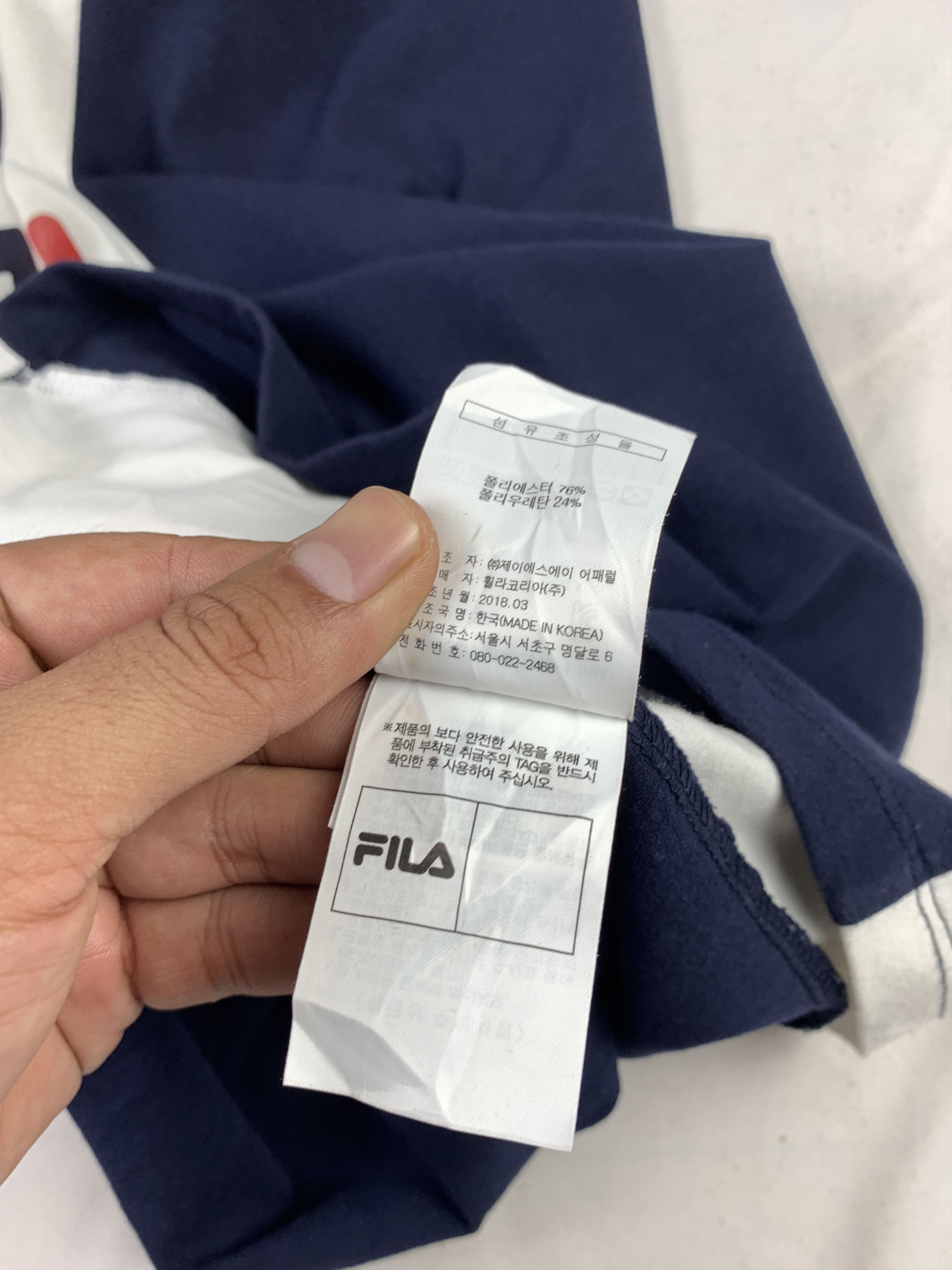 Fila Fila Navy Tapped Logo Slim Fit Tennis Dress (S) Size S / US 4 / IT 40 - 10 Thumbnail