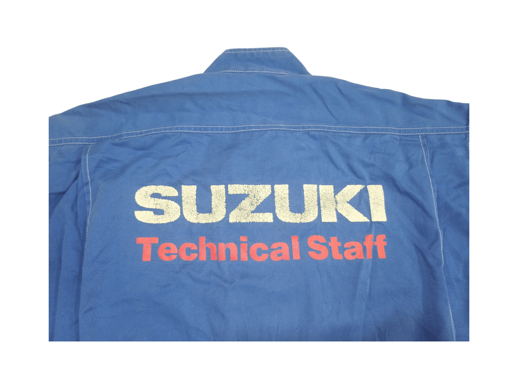 Gear for Sports Vintage Suzuki Technical Staff Fade Blue Coveralls Size US 37 - 1 Thumbnail