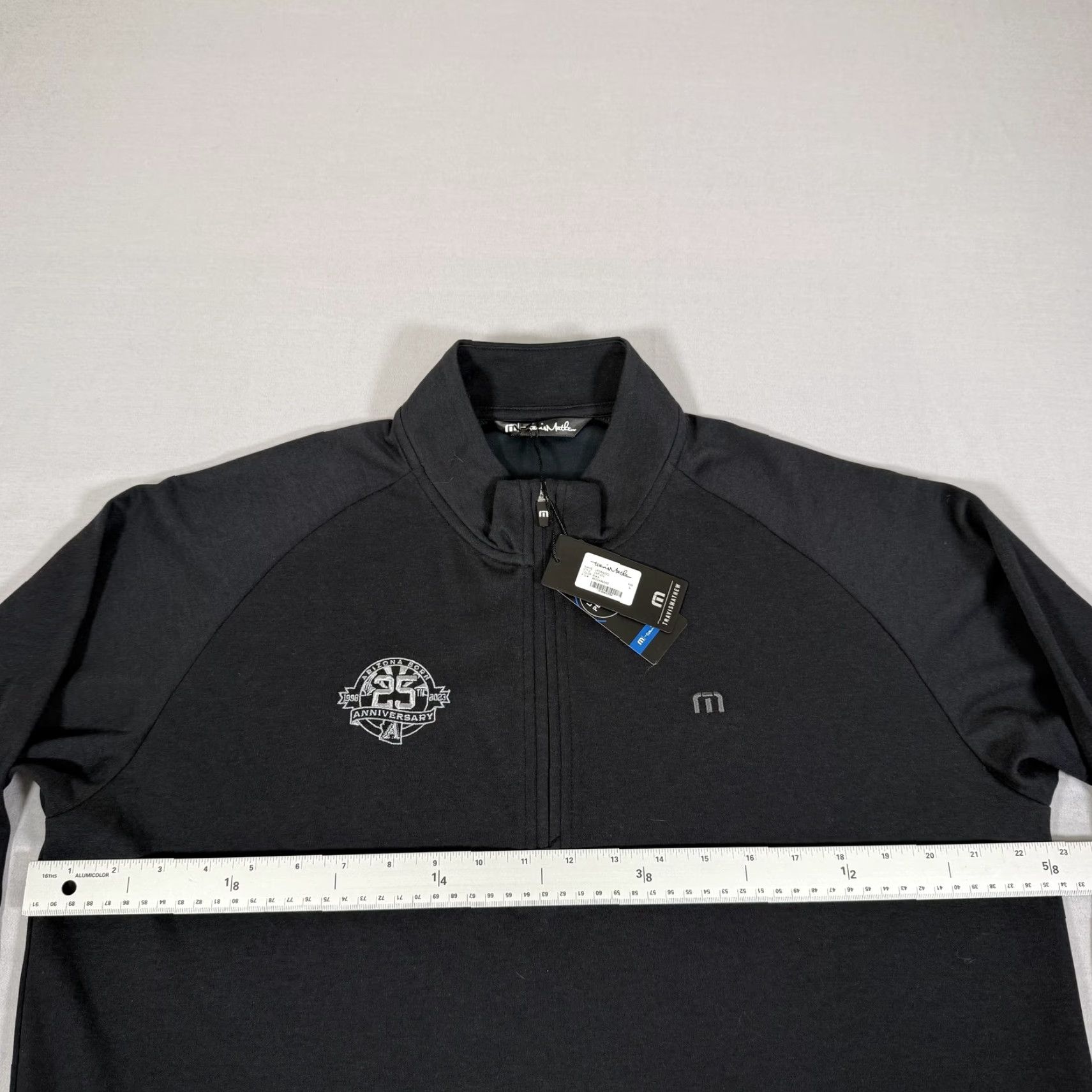 TravisMathew Travis Mathew Shirt Mens Large Black 1/4 Zip Sweater Golf Arizona Diamondbacks Size US L / EU 52-54 / 3 - 5 Thumbnail