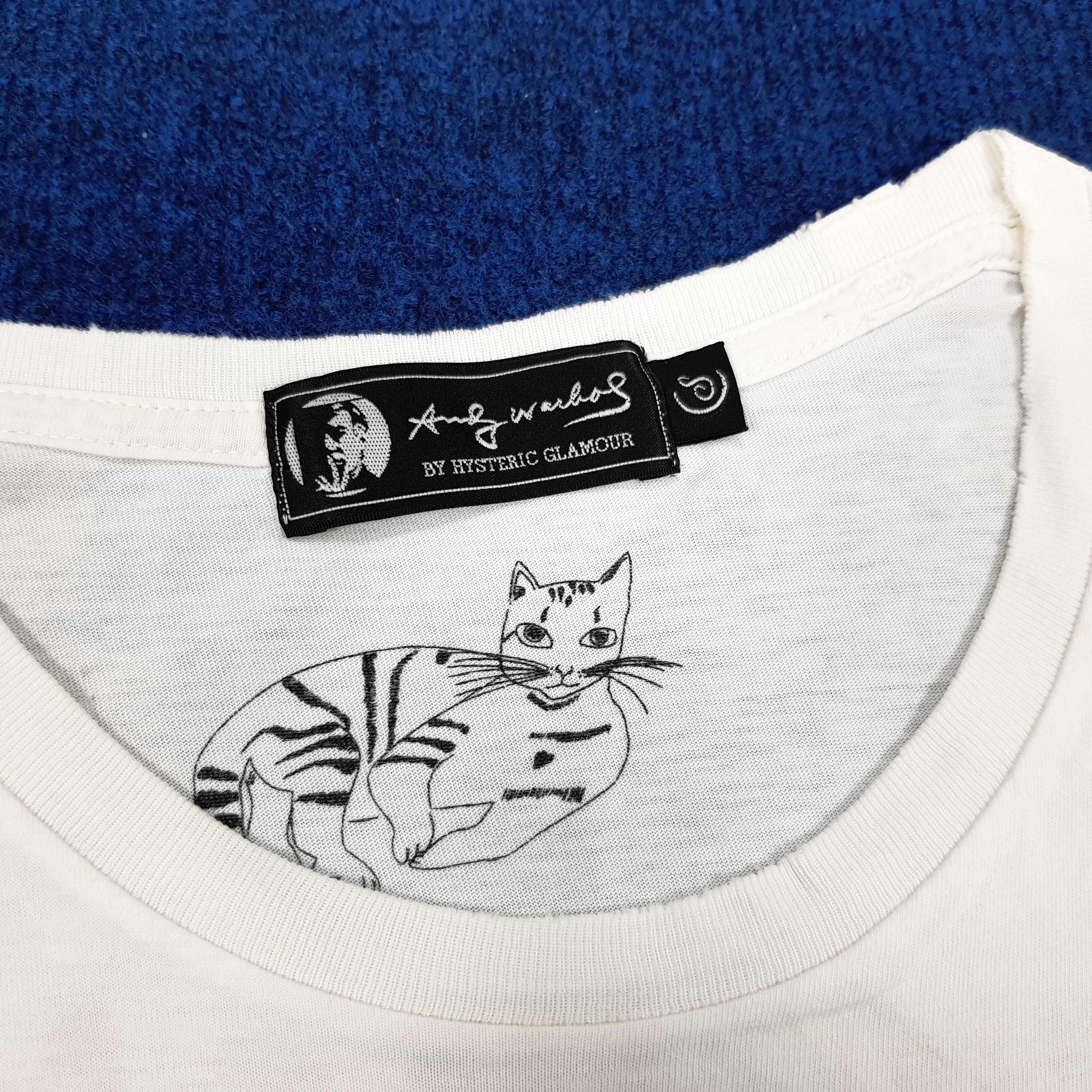 Andy Warhol × Hysteric Glamour × Vintage Vintage Andy Warhol by Hysteric Glamour Japan Brand Tshirt Size US S / EU 44-46 / 1 - 5 Thumbnail