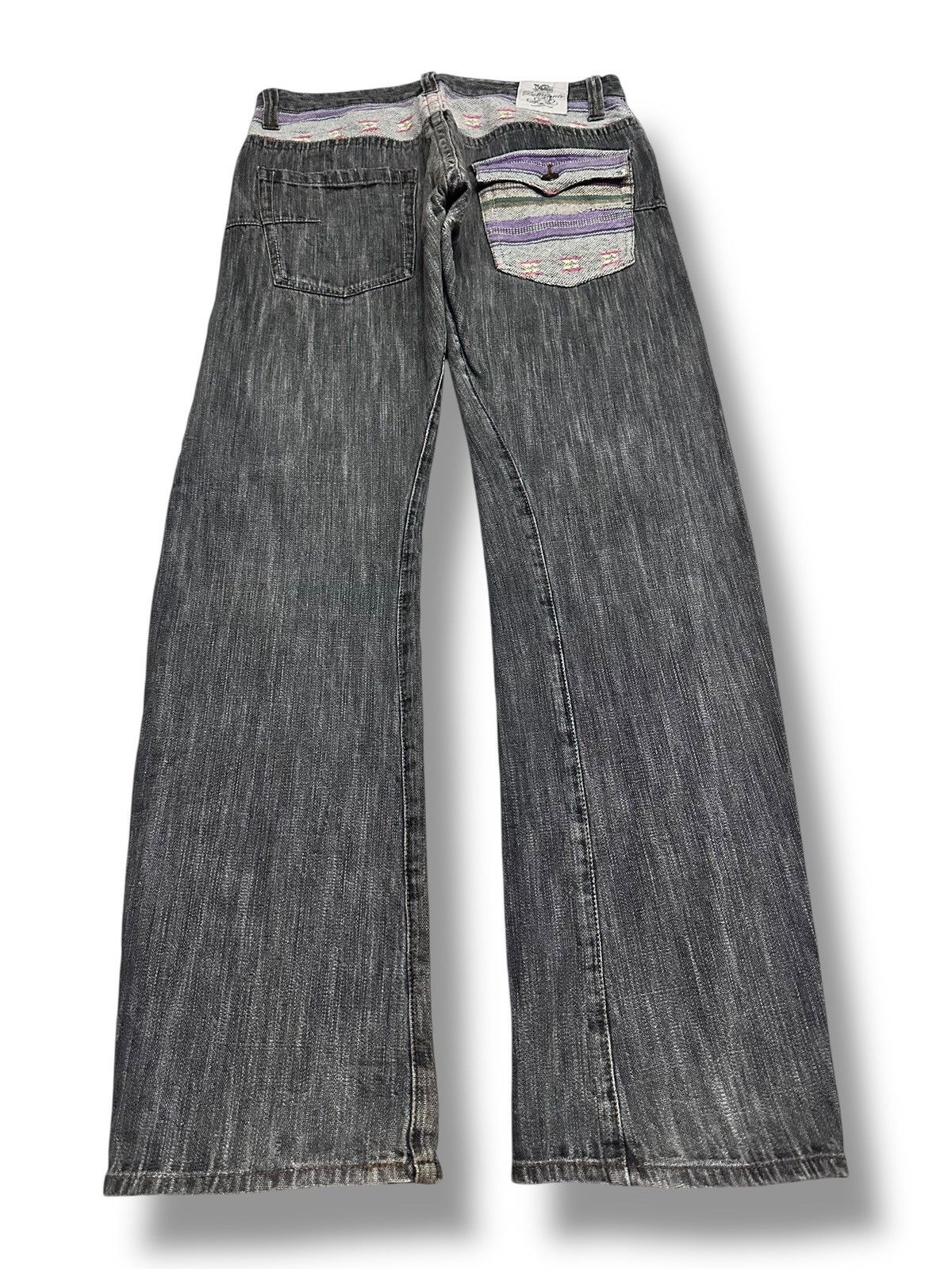 Japanese Brand Vintage Japan Jeans With Flare Style and Faded Wash Size US 32 / EU 48 - 2 Thumbnail