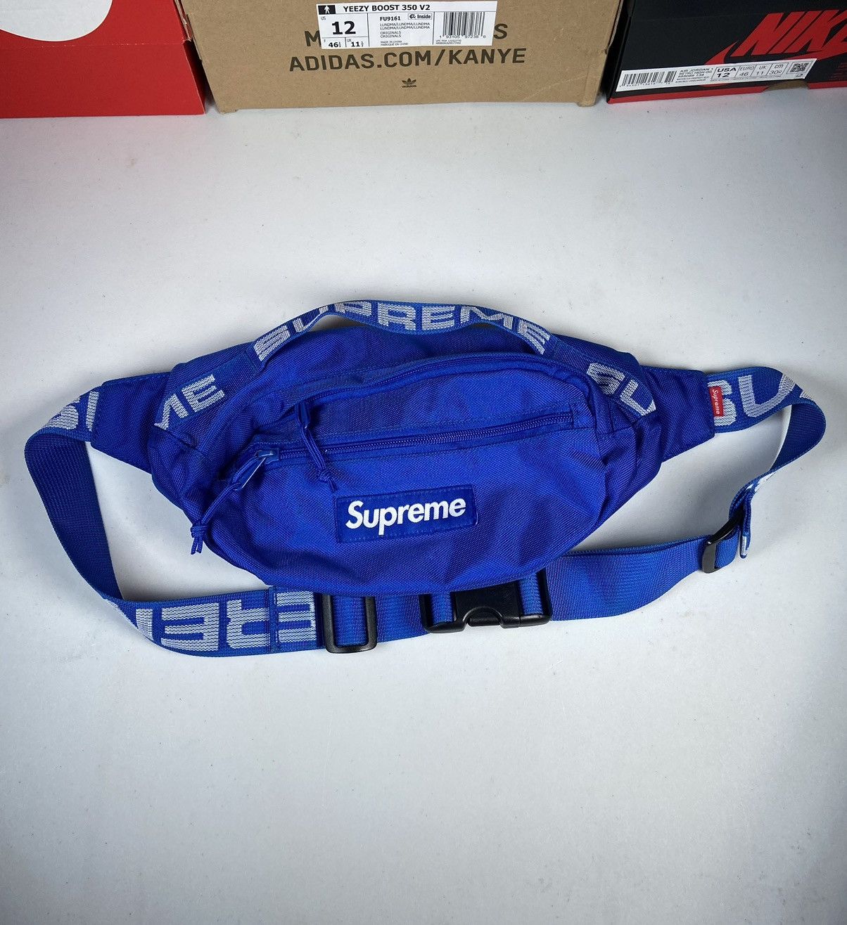 Supreme Supreme Waist Bag Royal Blue SS18 VERY CLEAN Grailed