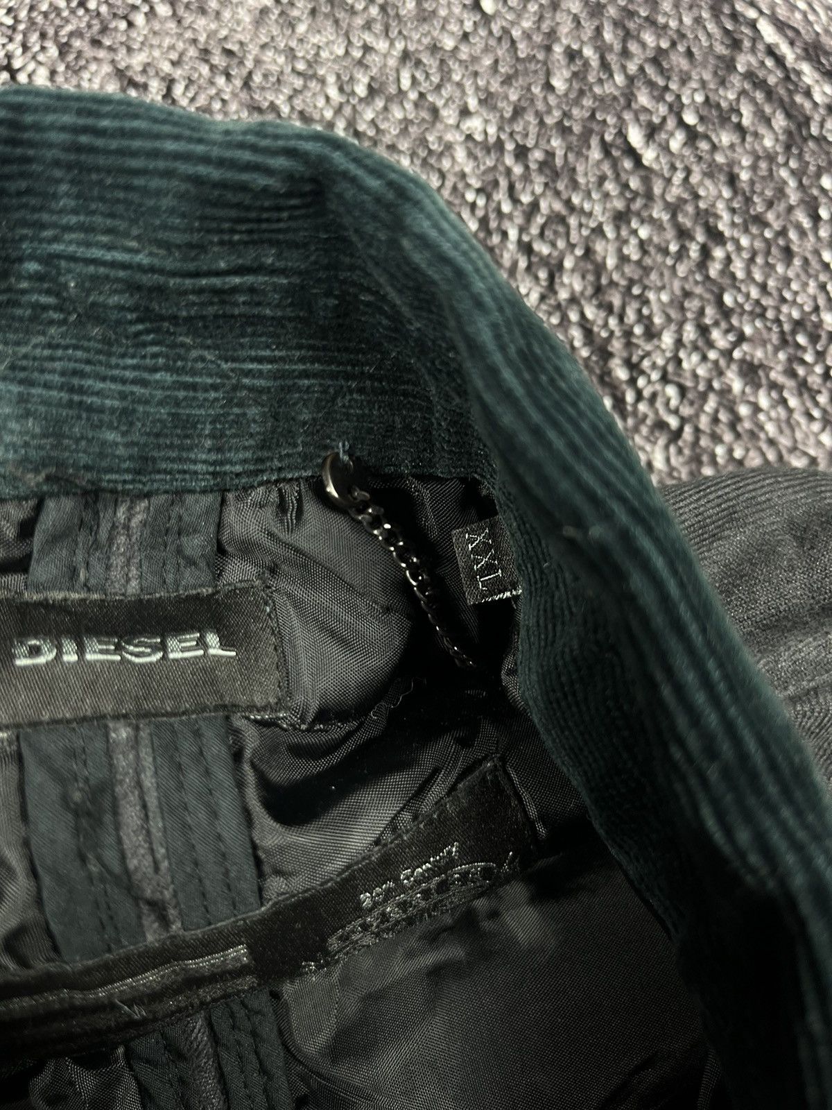 Diesel Vintage Diesel Grey Overshirt Jacket Size XXL Size US XXL / EU 58 / 5 - 6 Thumbnail