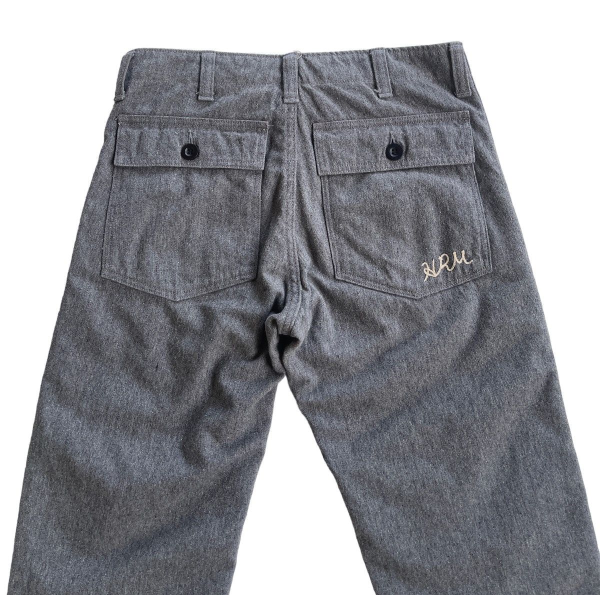 HOLLYWOOD RANCH MARKET HRM Blue Blue Japan Baker Pants Size US 29 - 3 Thumbnail