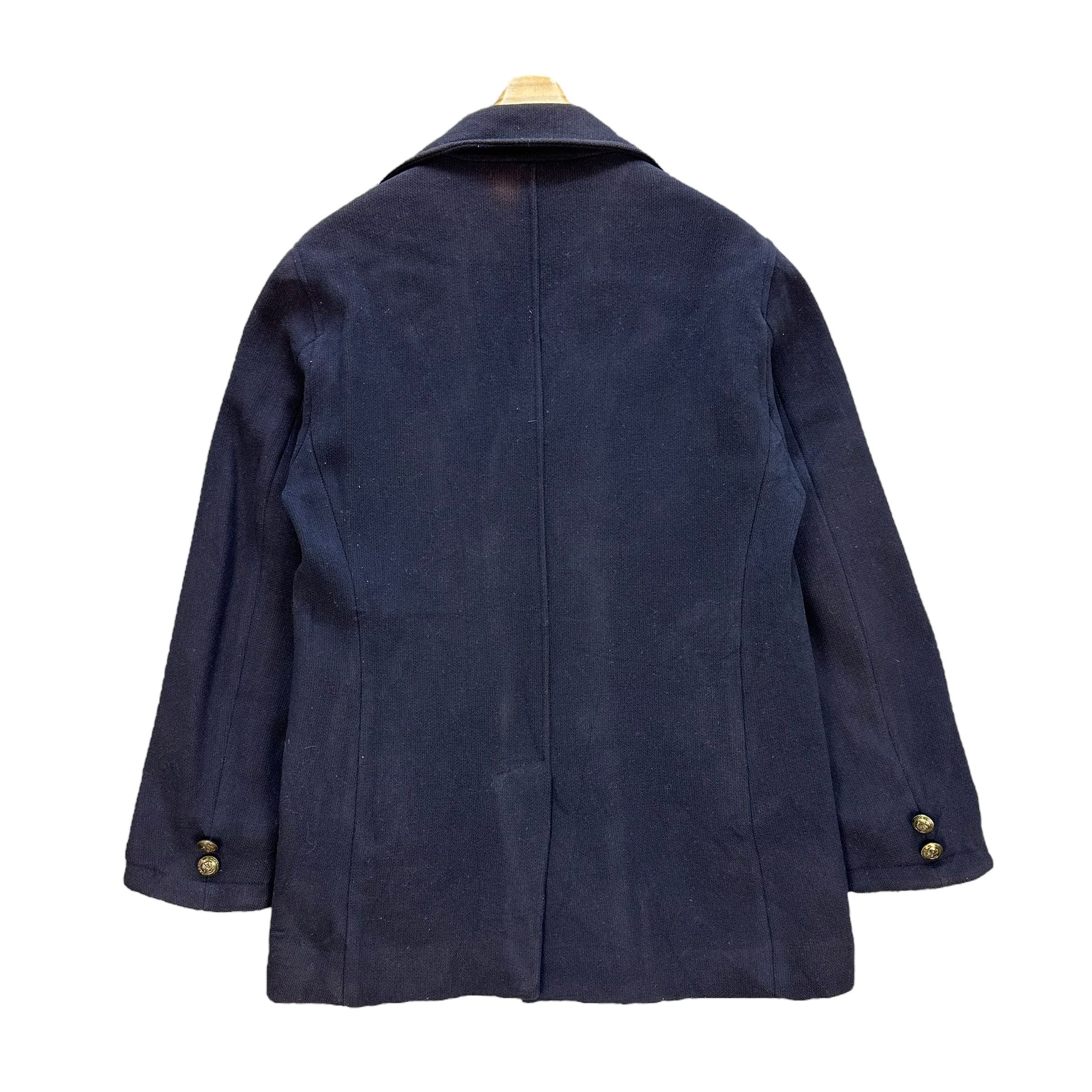 Guess Vintage GUESS Double Breasted Wool Coat #A25-0571 Size M / US 6-8 / IT 42-44 - 12 Thumbnail