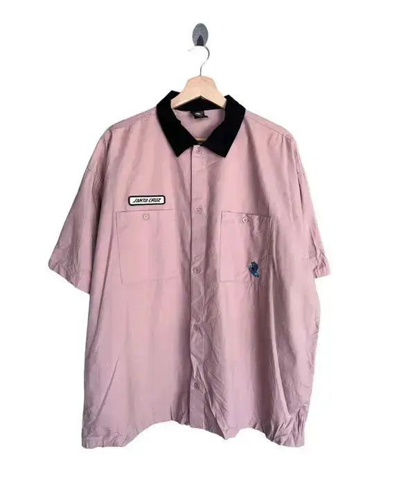 Santa Cruz Skateboards Shirt Button Up 👕