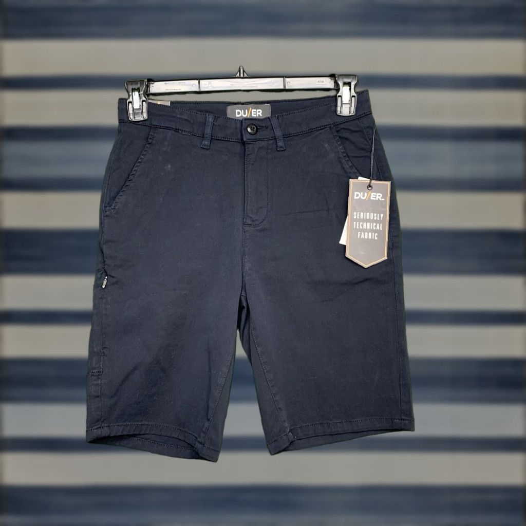 Duer Mens Shorts 29 Slim Fit No Sweat Performance Denim Stretch