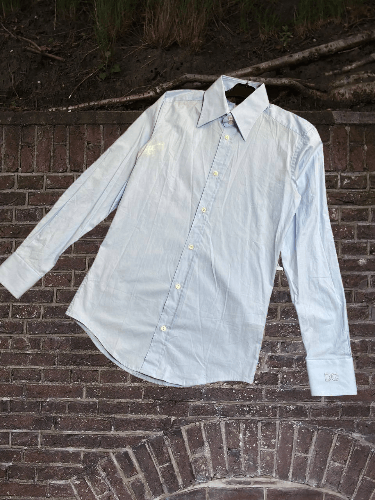 Dolce & Gabbana Dolce Gabbana luxury long sleeve striped bottom ups shirt Size US S / EU 44-46 / 1 - 1 Thumbnail