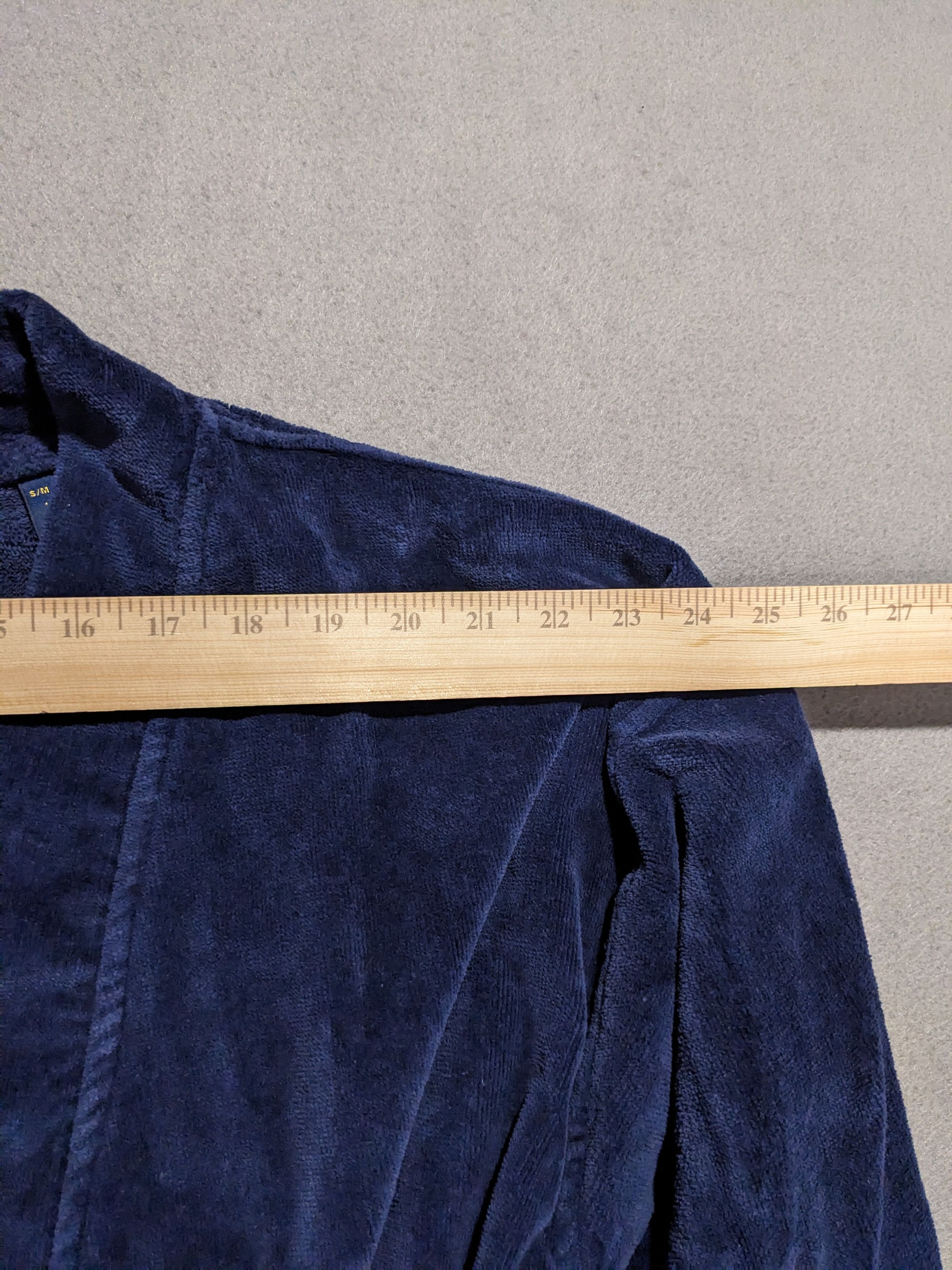 Polo Ralph Lauren Polo Ralph Lauren Blue Terry Cloth Robe Bathrobe Mens Small Size US S / EU 44-46 / 1 - 16 Thumbnail
